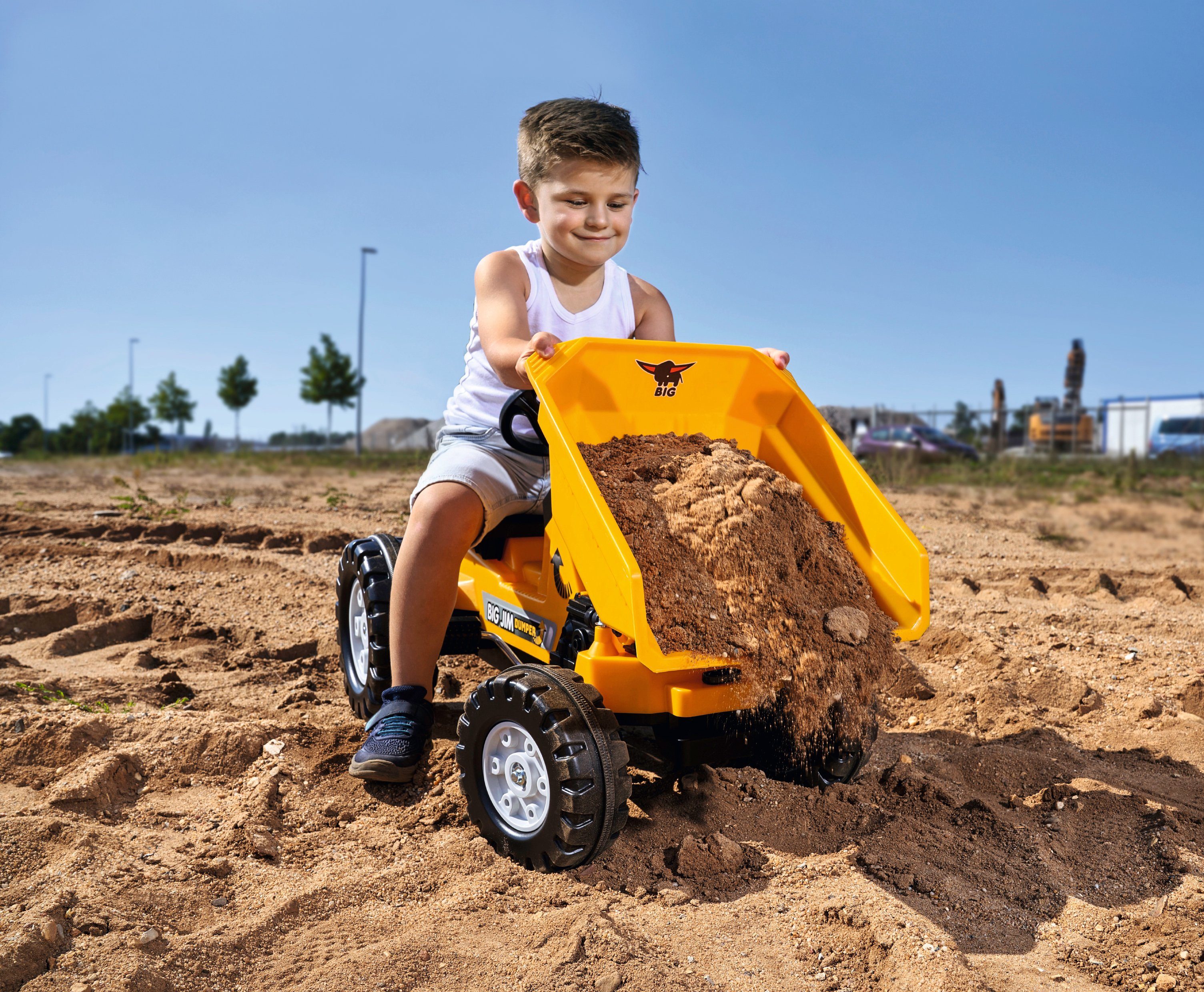 BIG Traptractor BIG-Jim-Dumper Bxdxh: 46x54x94 cm