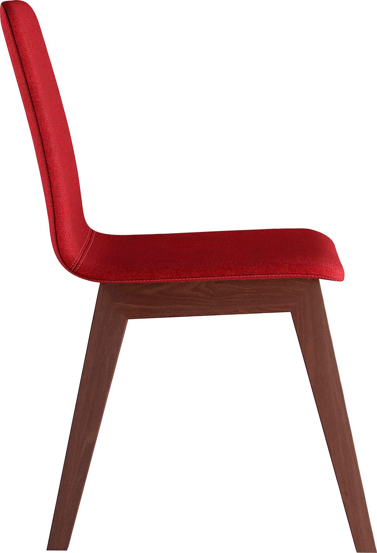 INOSIGN Stoel Sandy met verschillende stoelpootkleuren en kleurvarianten, zithoogte 47 cm (2 stuks)