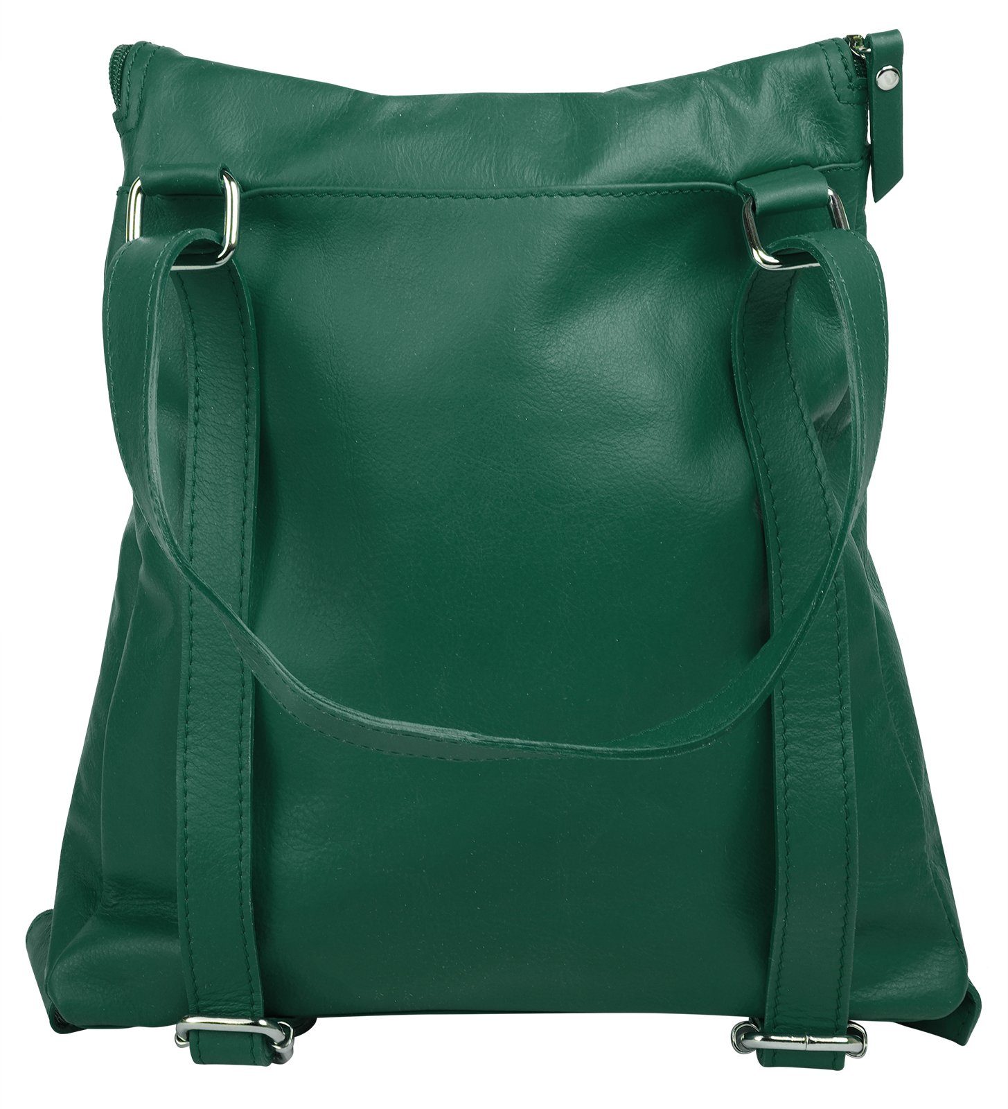 Forty Degrees Rugzak echt leer, made in italy