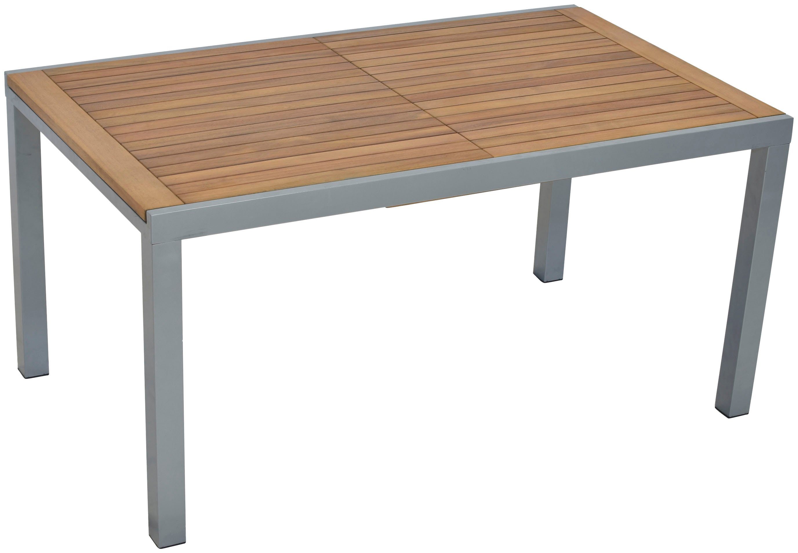 MERXX Tuintafel Tilos BxDxH: 150-200x90x75 cm tuintafels bruin