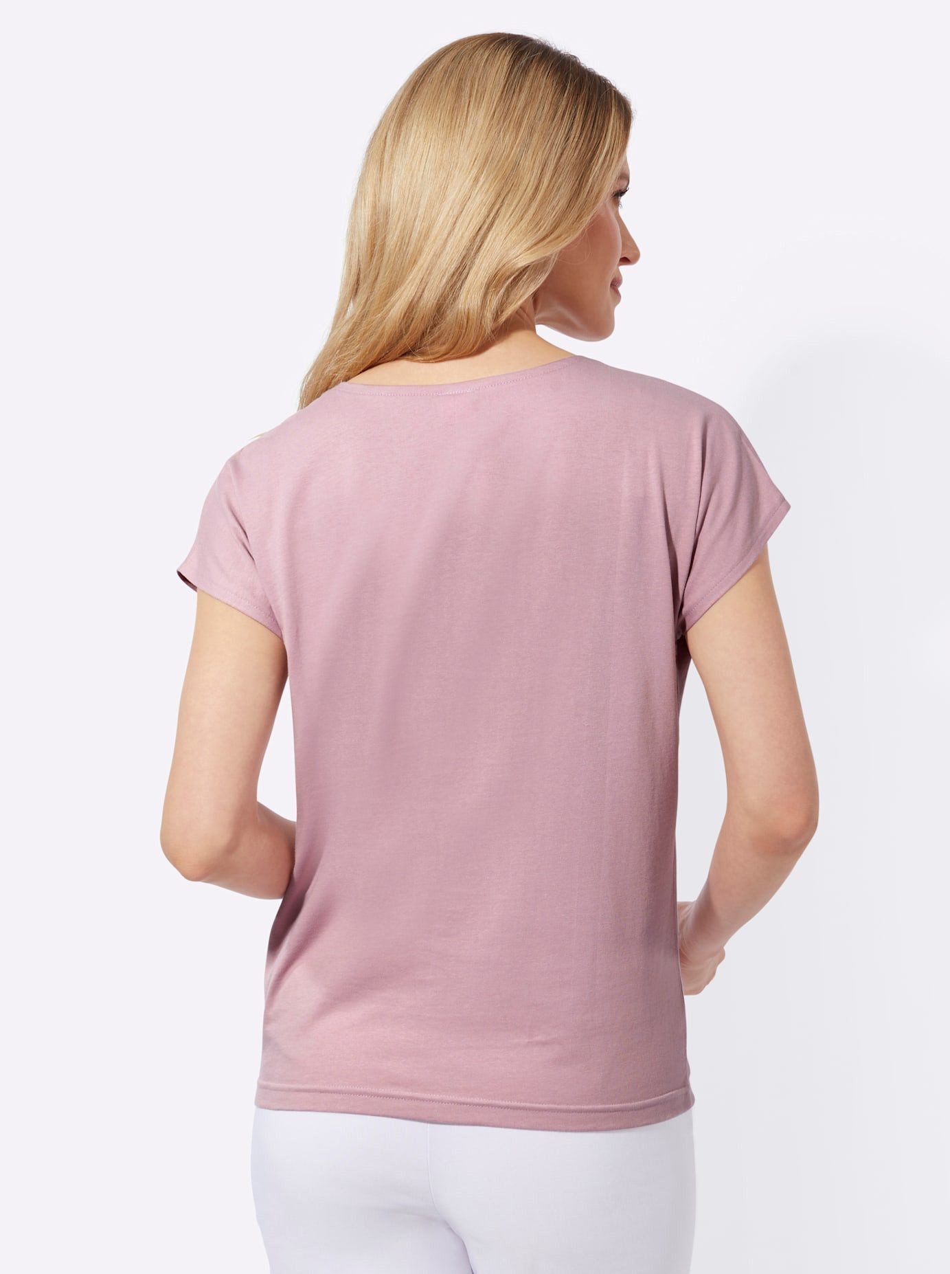 Classic Basics Shirt met ronde hals Shirt (1-delig)
