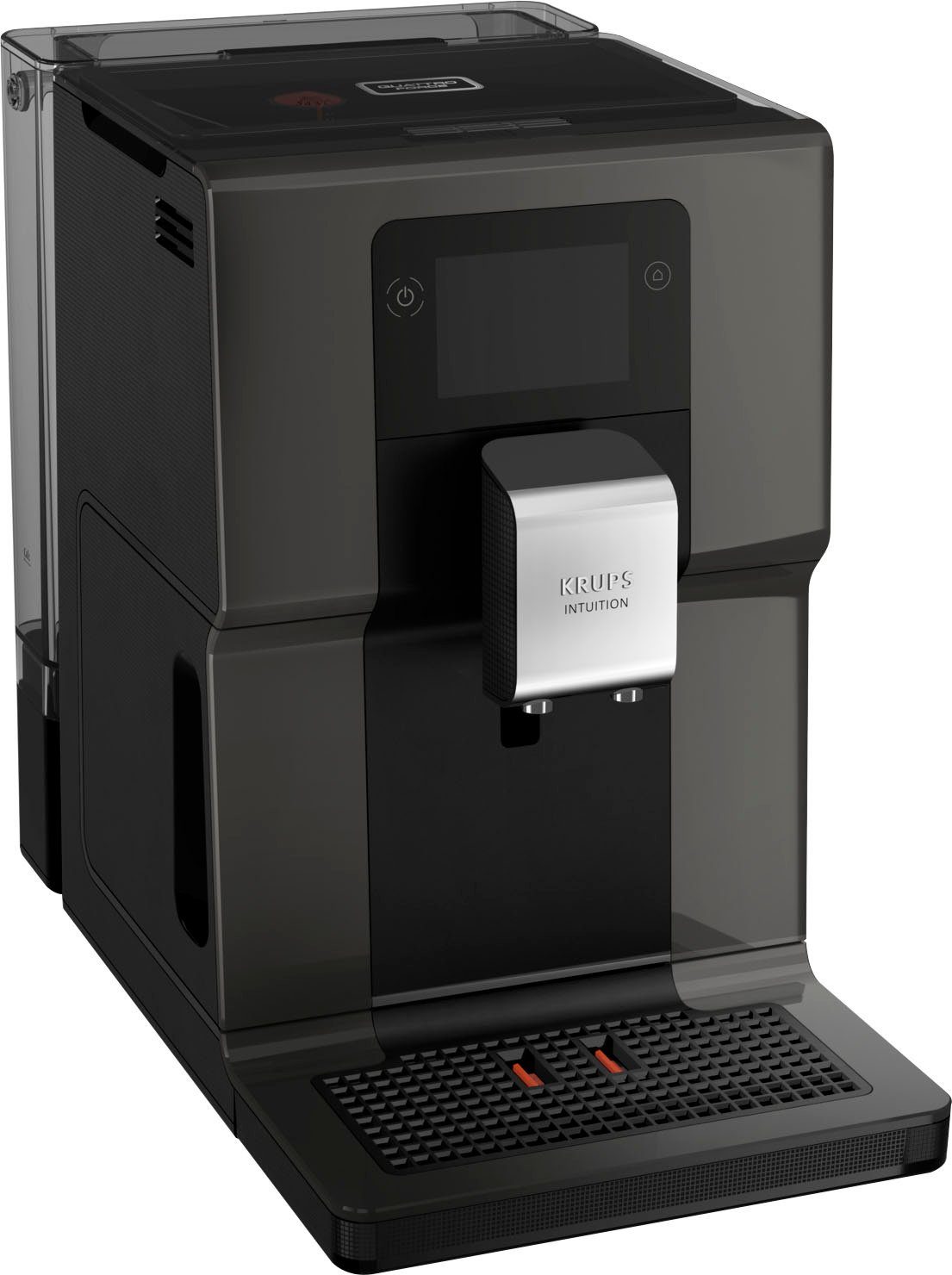 Krups Volautomatisch koffiezetapparaat EA872B Intuition Preference, 3,5"-kleurentouchscreen, intuïtieve gekleurde indicatielampjes