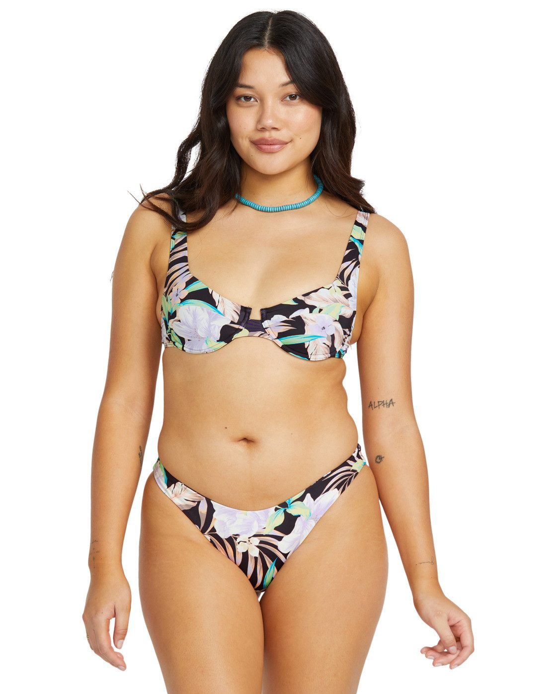 Billabong Zwemshirt Shadow Tropic dames tankini's met beugel maat XL