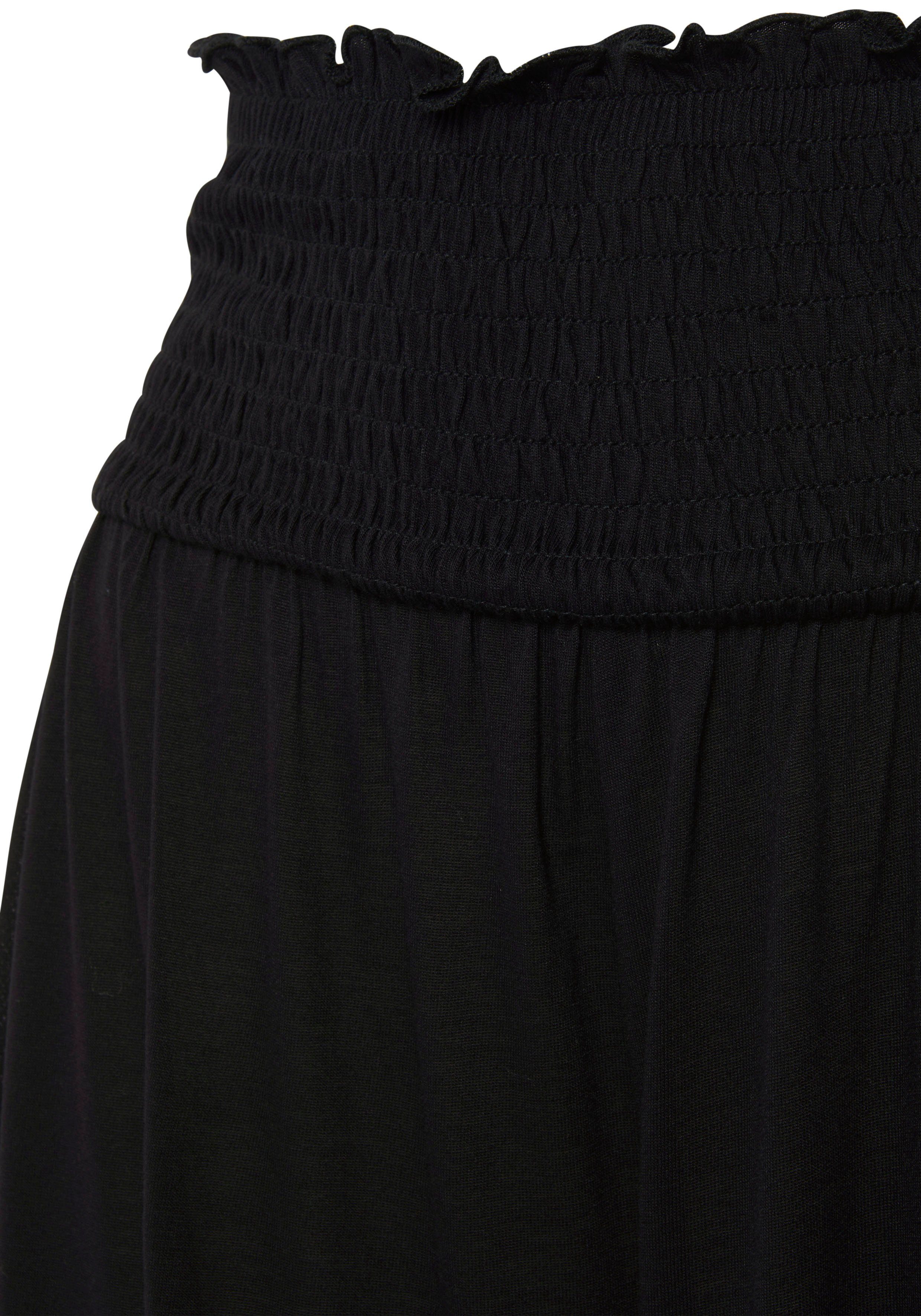 Buffalo Short met brede gesmokte tailleband, korte broek, wijde pijpen, zeer comfortabel