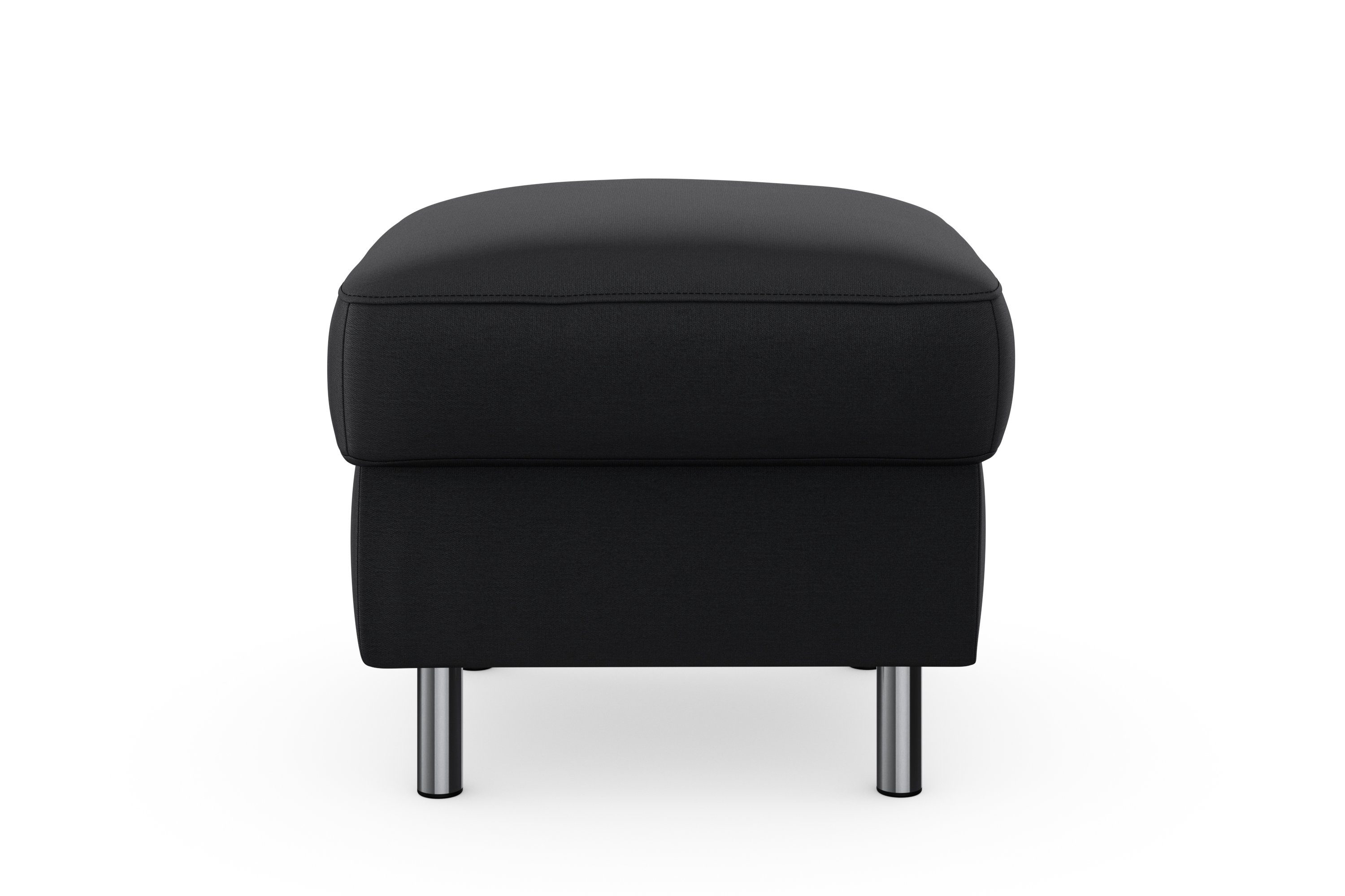 sit&more Hocker met bergruimte Sinatra Zitoppervlak is afneembaar, chroomkleurige, metalen poten
