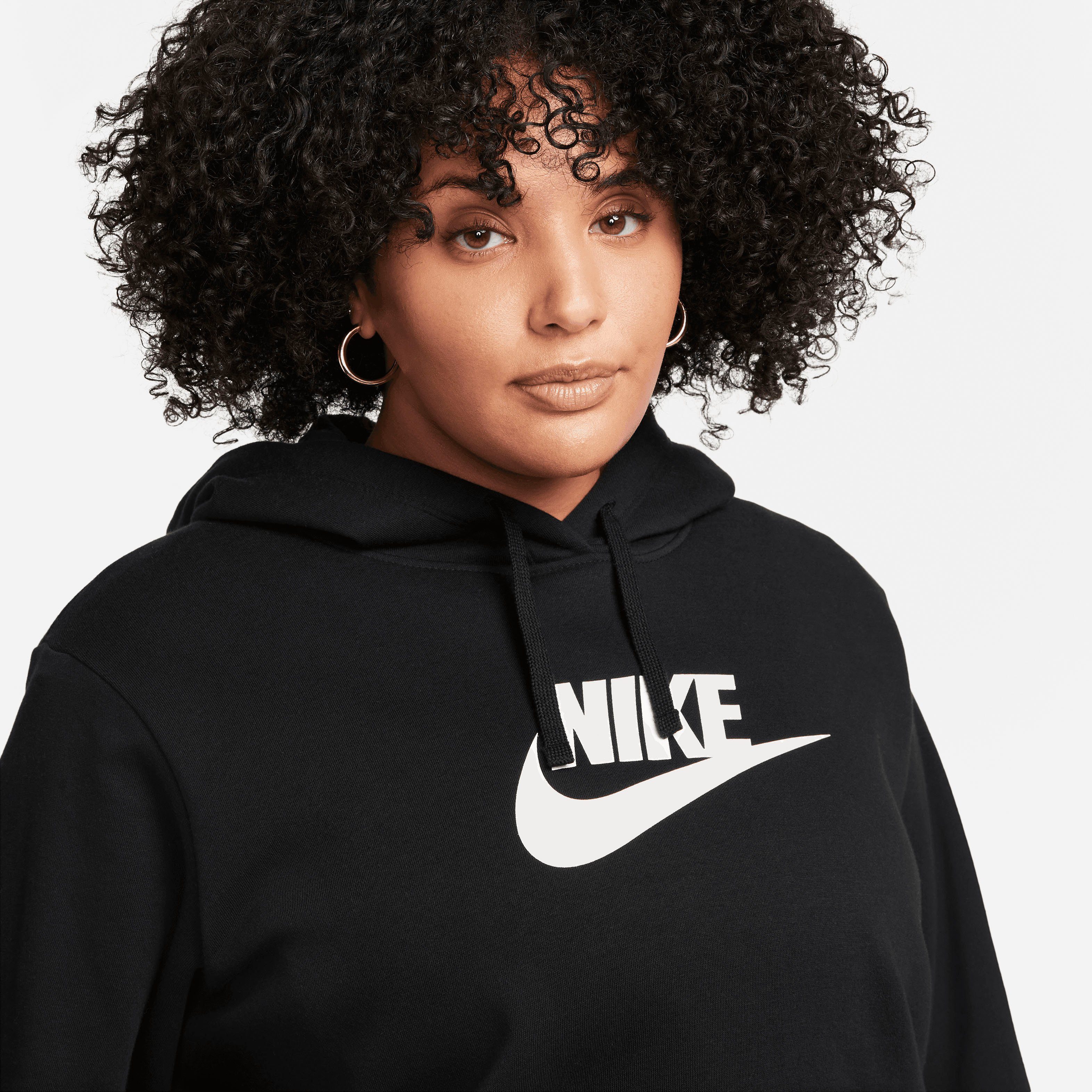 Nike Sportswear Hoodie Club Fleece Women's Pullover Hoodie (Plus Size)