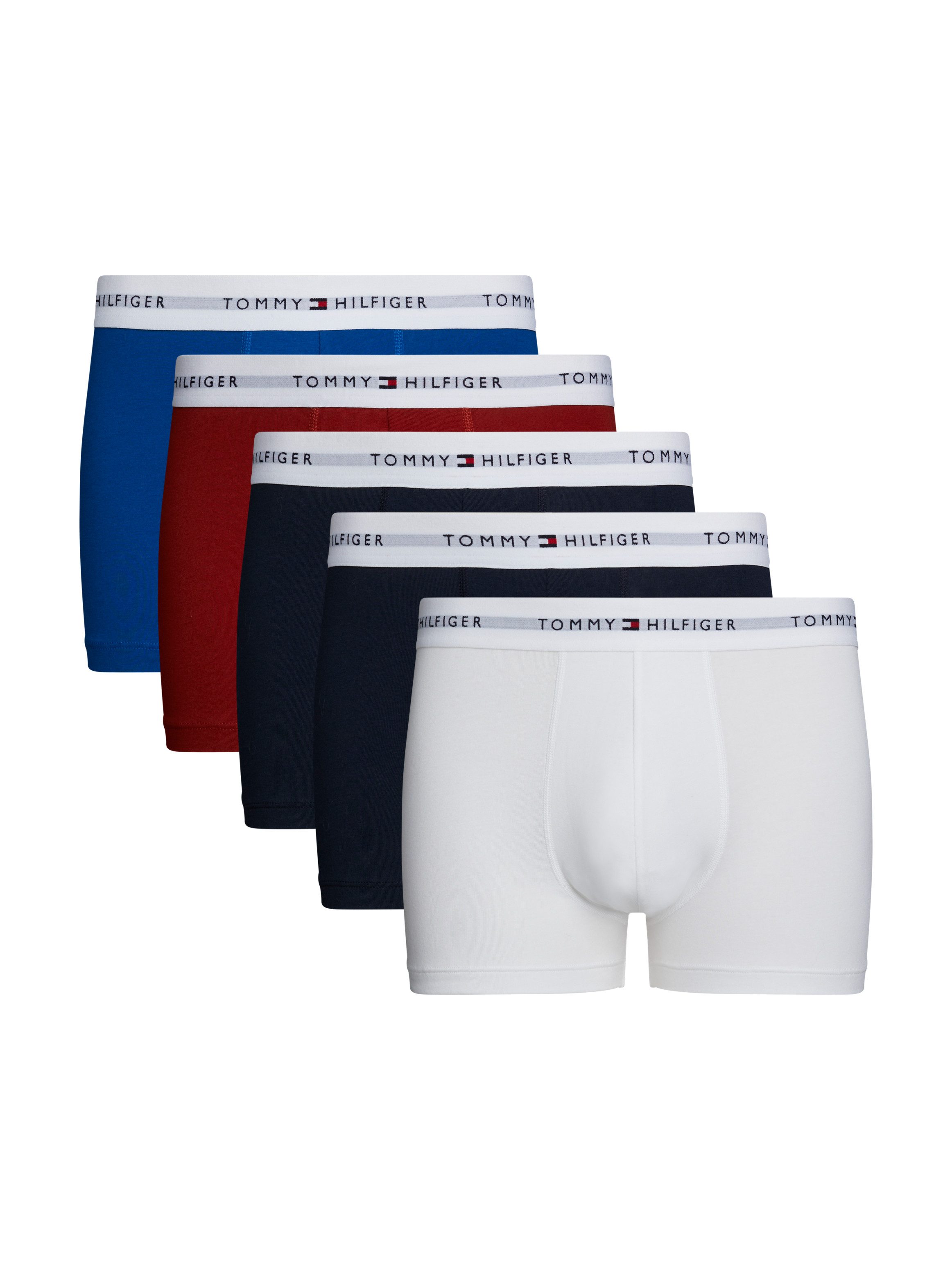 Tommy Hilfiger Underwear Trunk 5P TRUNK met logoband (5 stuks Set van 5)