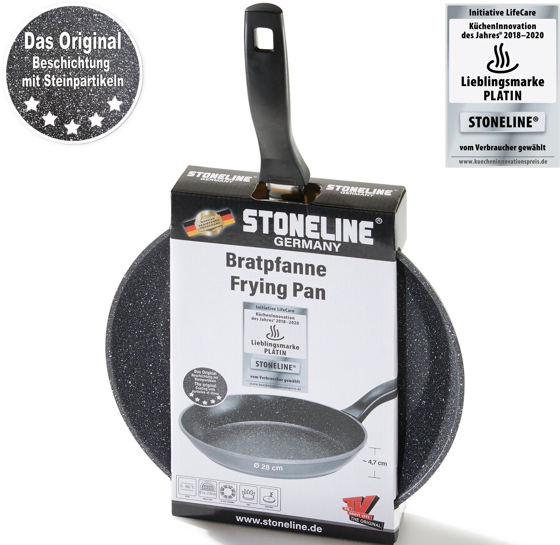 STONELINE Koekenpan Inductie (1-delig)