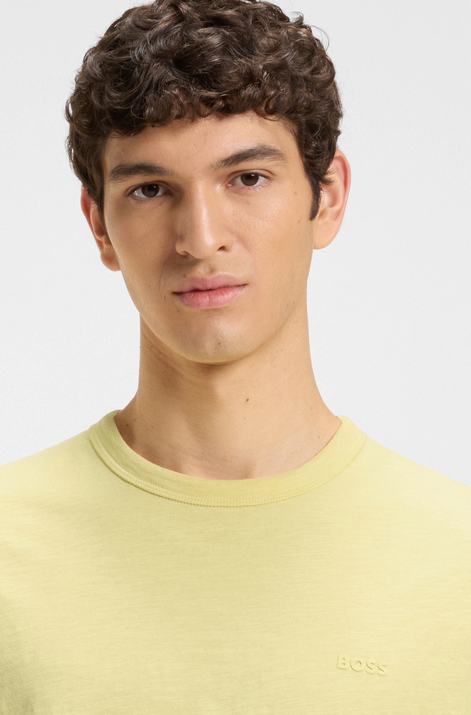 Boss Orange T-shirt Tegood met een ronde hals