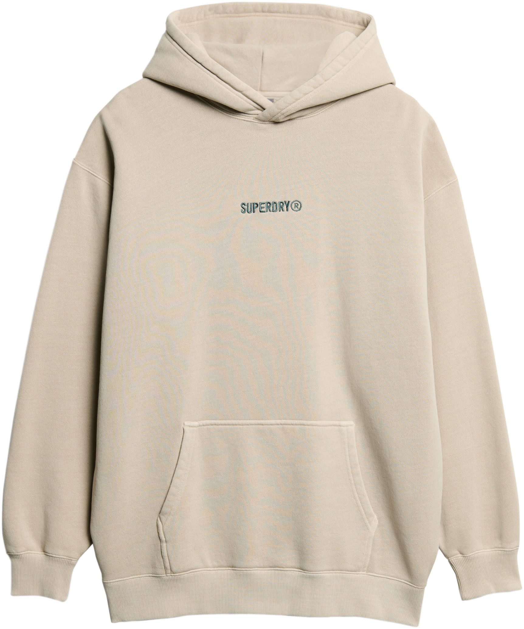 Superdry Hoodie MICRO LOGO GRAPHIC LOOSE HOOD