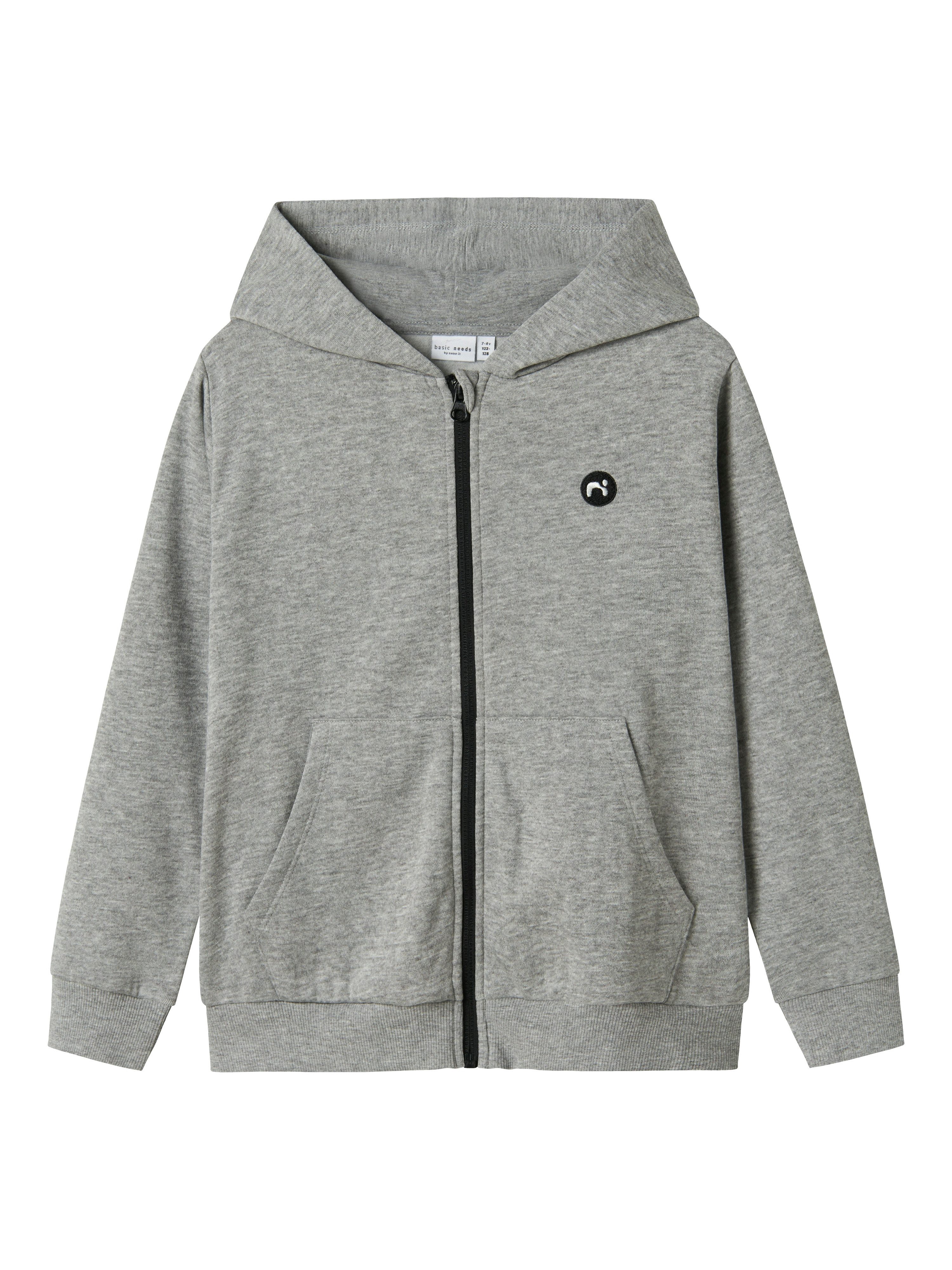 Name It Capuchonsweatvest NKMVIMO LS SWEAT CARD BRU NOOS
