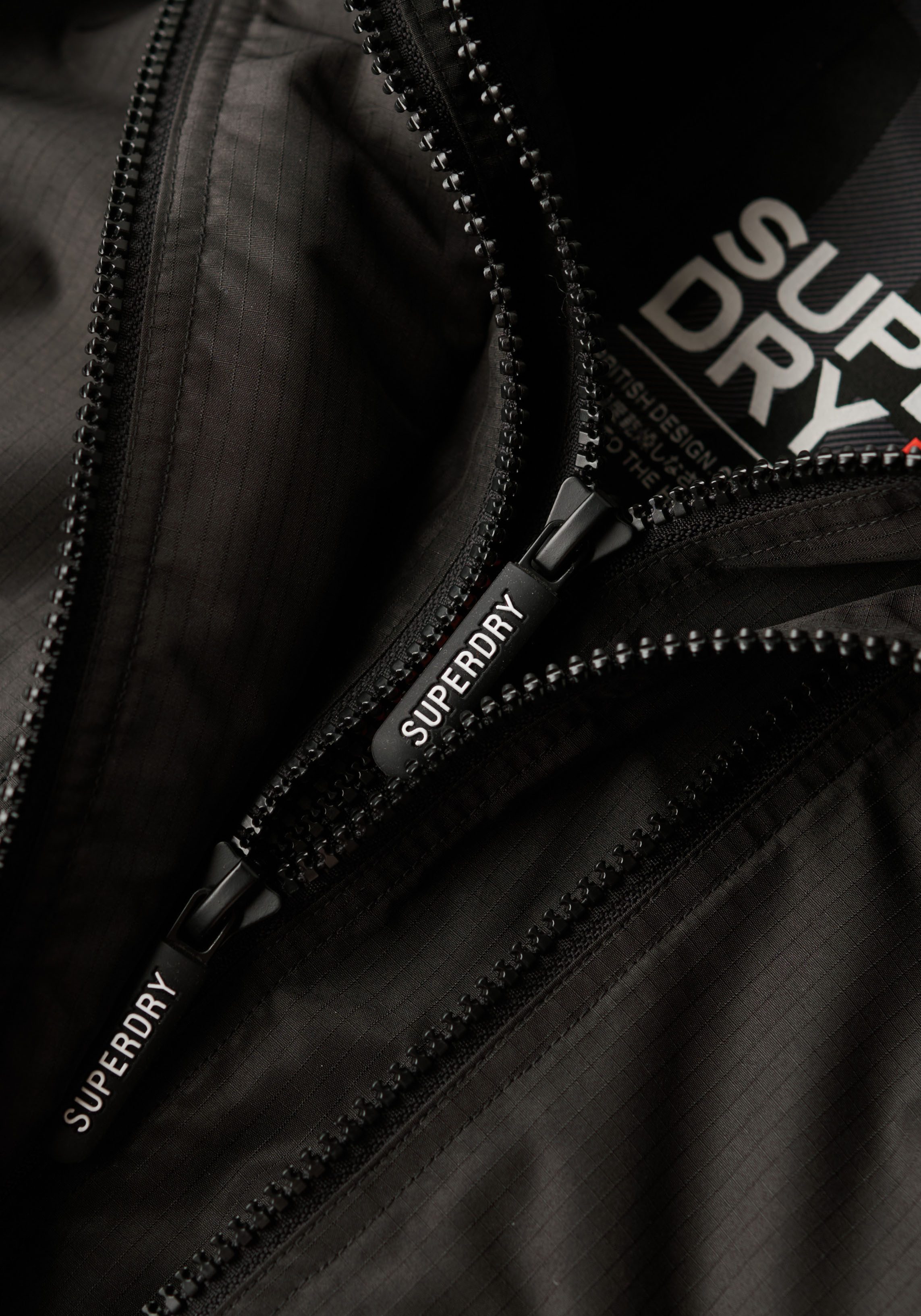Superdry Outdoorjack HOODED MTN WINDBREAKER JACKET