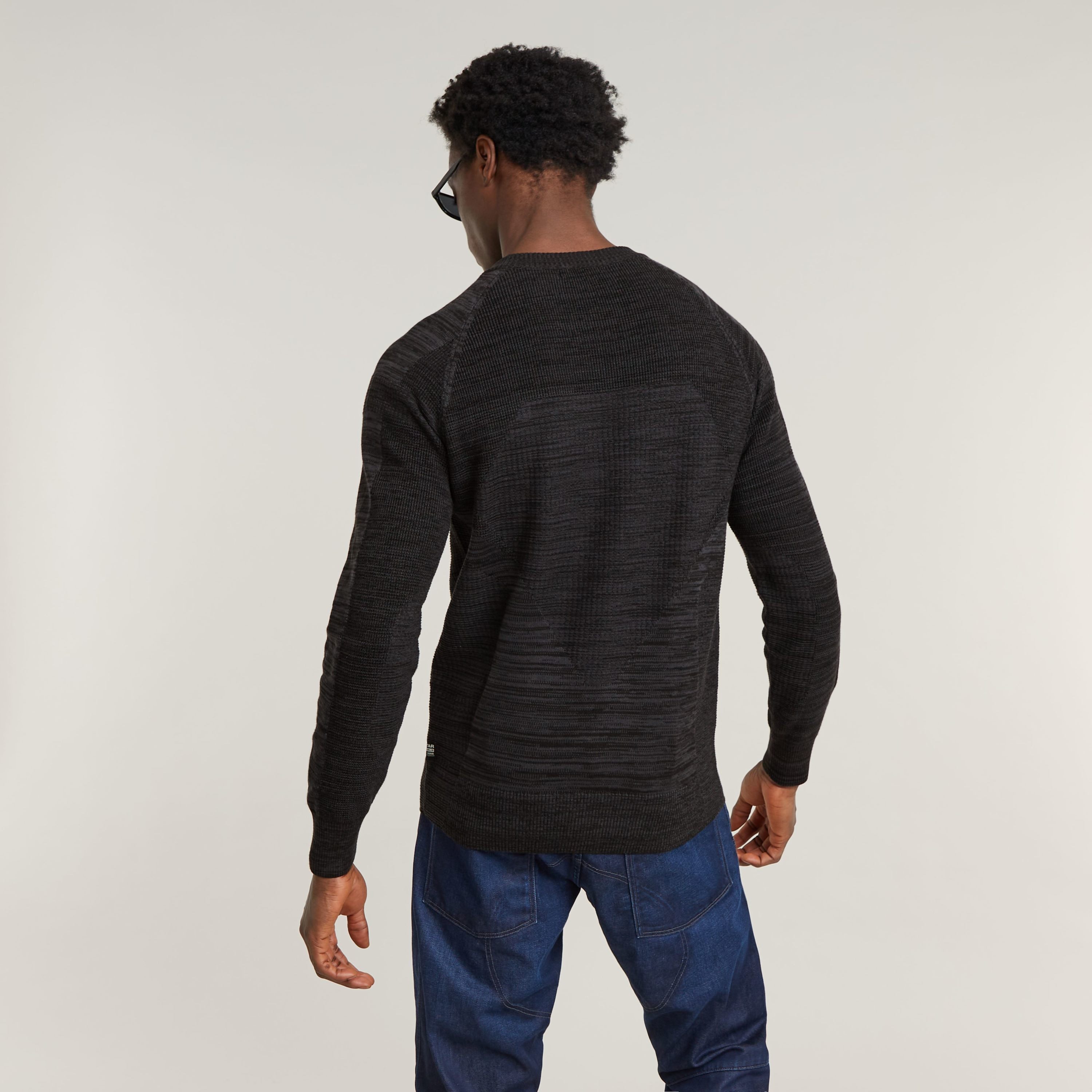 G-Star RAW Gebreide trui 3D biker r knit