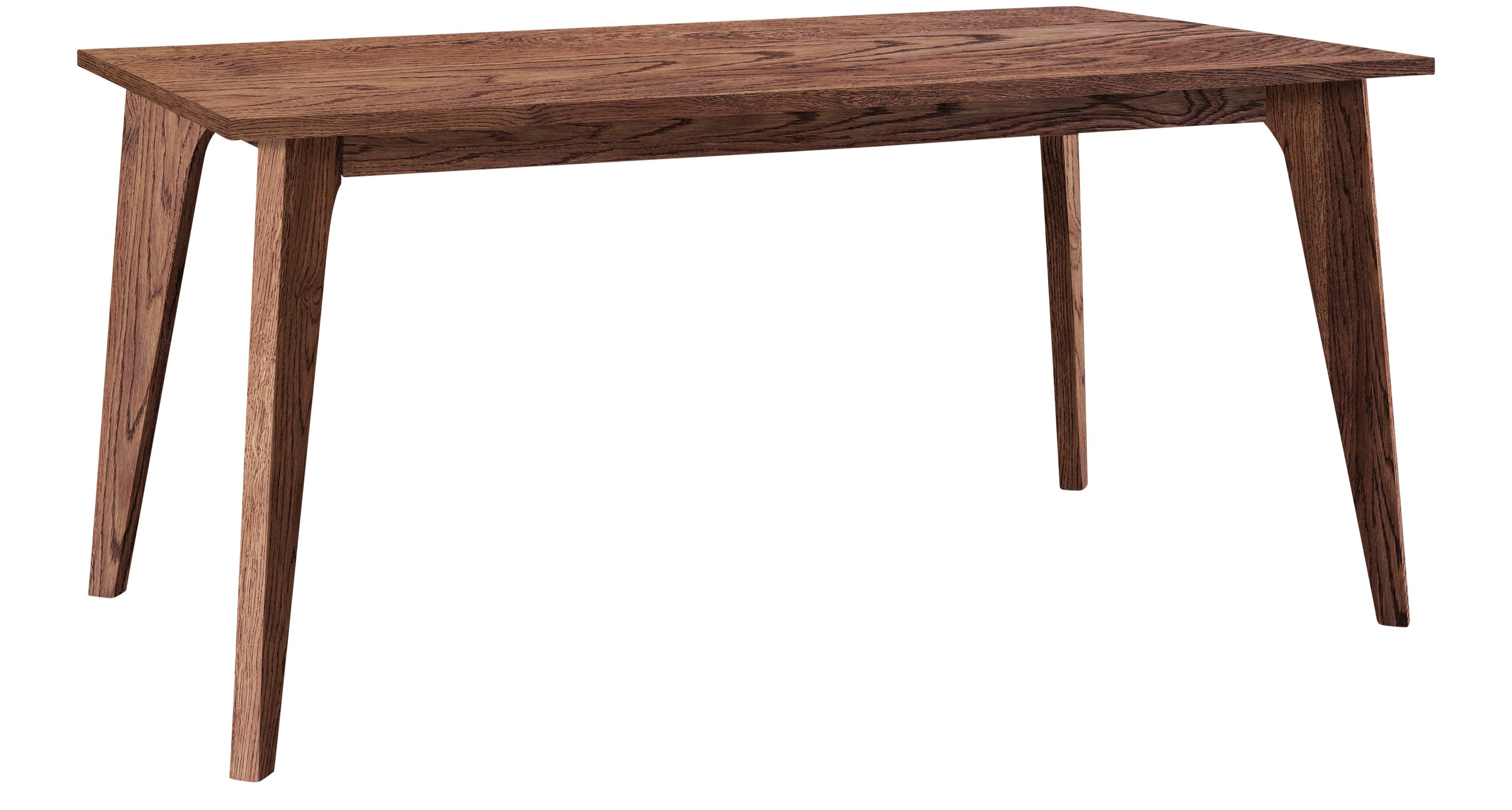 andas Eettafel Amali Van massief eiken, in 3 breedten