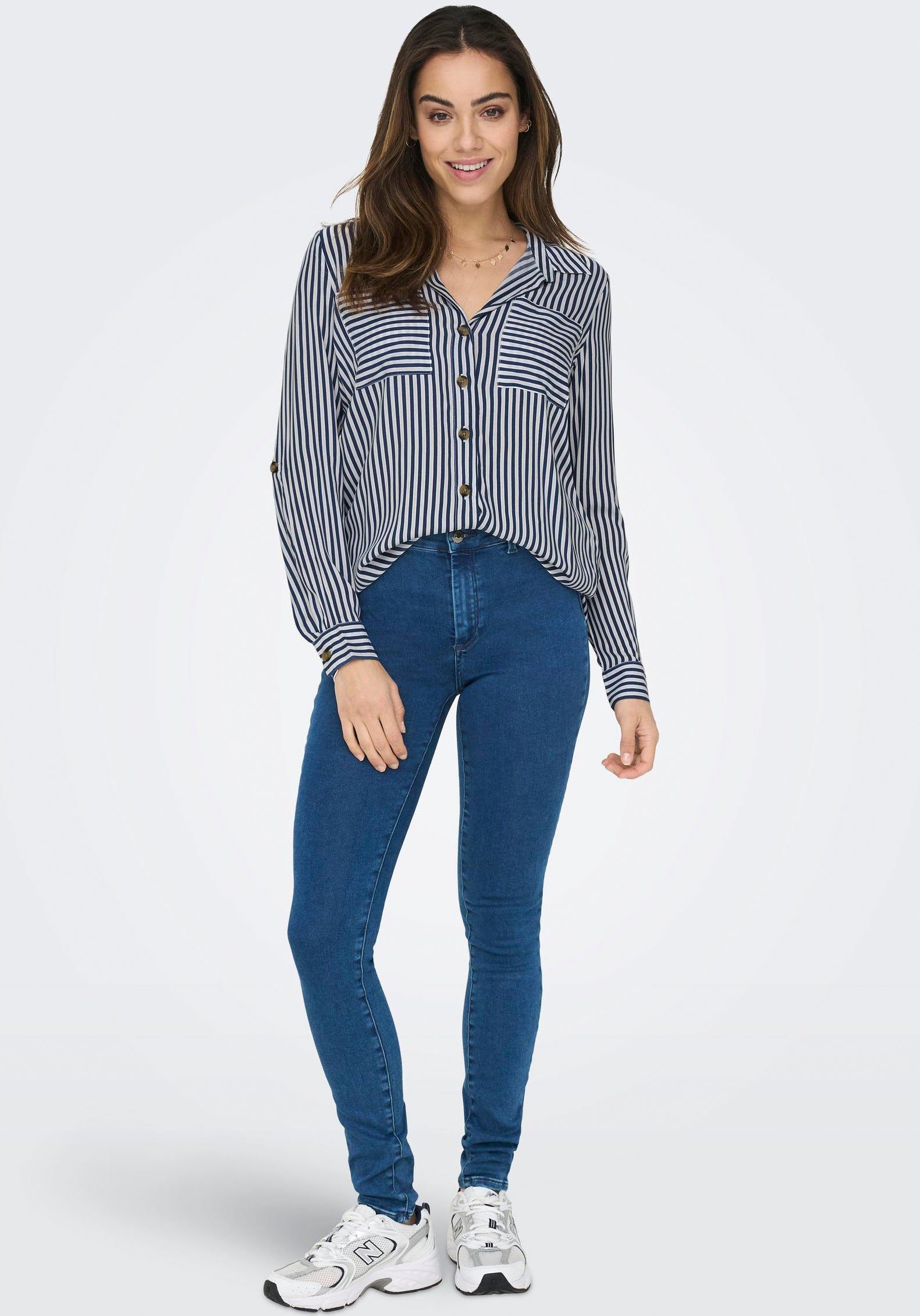 Only Overhemdblouse ONLYASMIN SHIRT L/S WVN NOOS