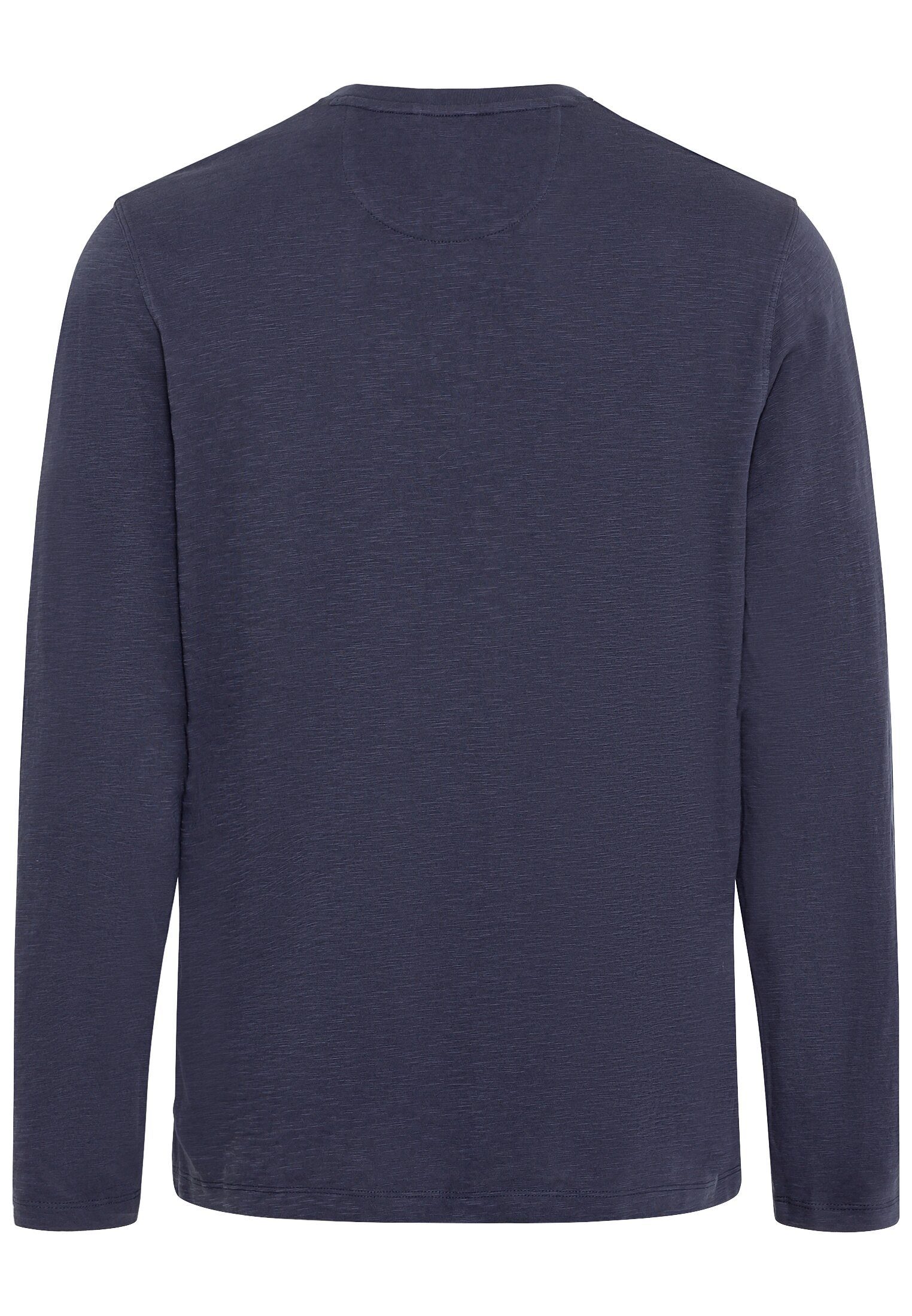 camel active Henleyshirt met geborduurd logo