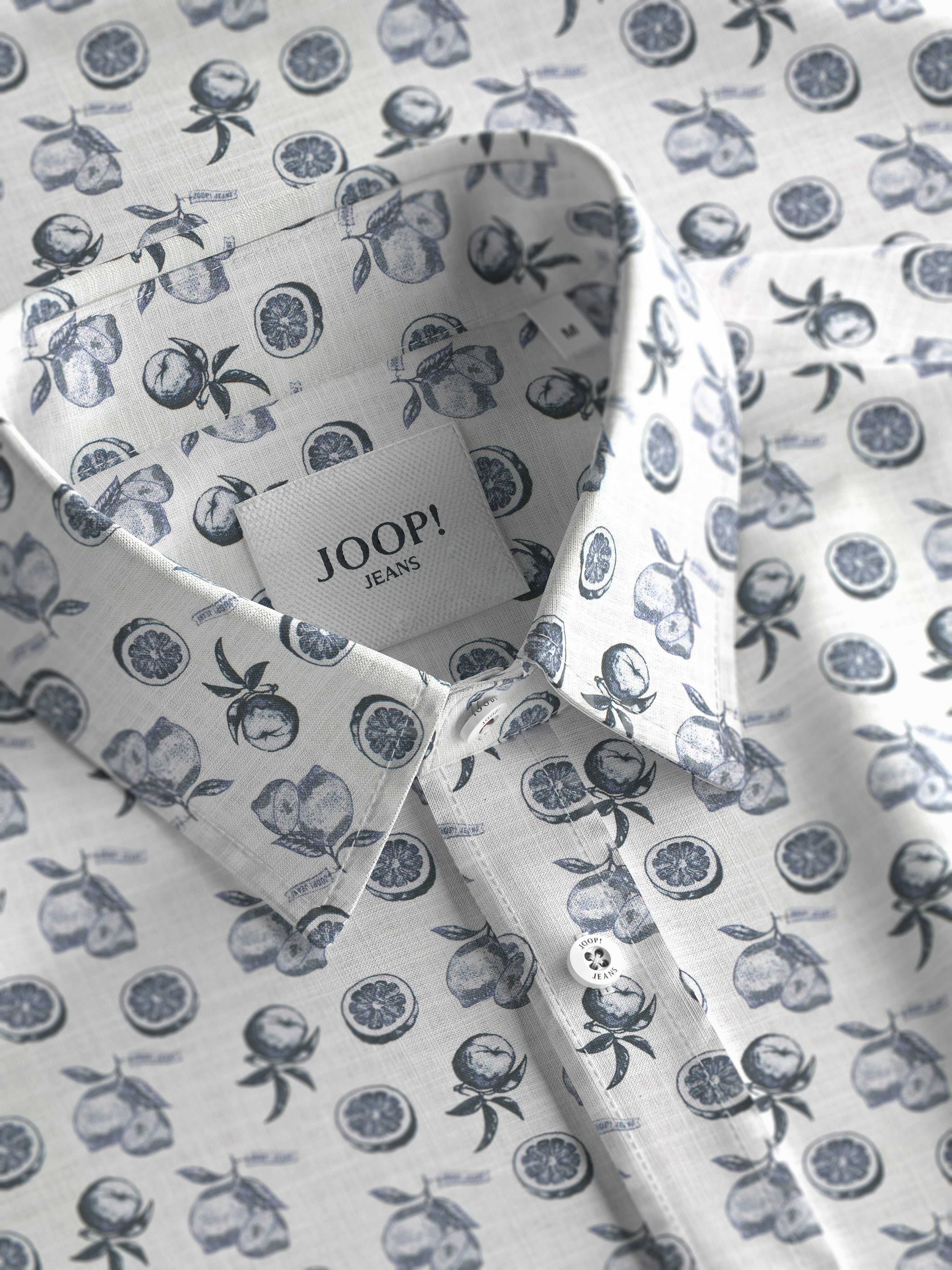Joop Jeans Overhemd met lange mouwen Hanson3-W Met een ronde hals