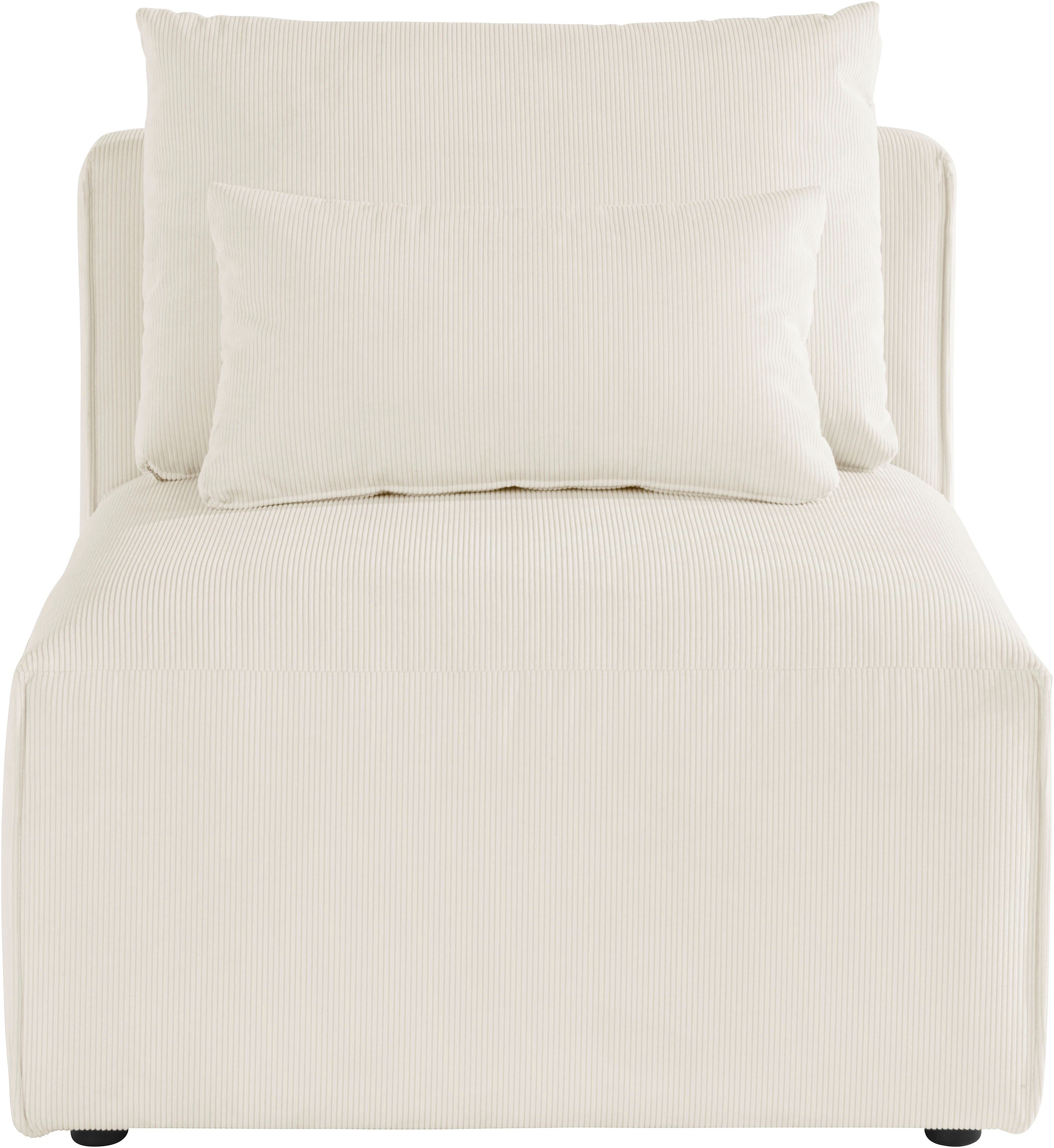 Home affaire Fauteuil Comfine Modulaire fauteuil om zelf samen te stellen, in 3 overtrekvarianten