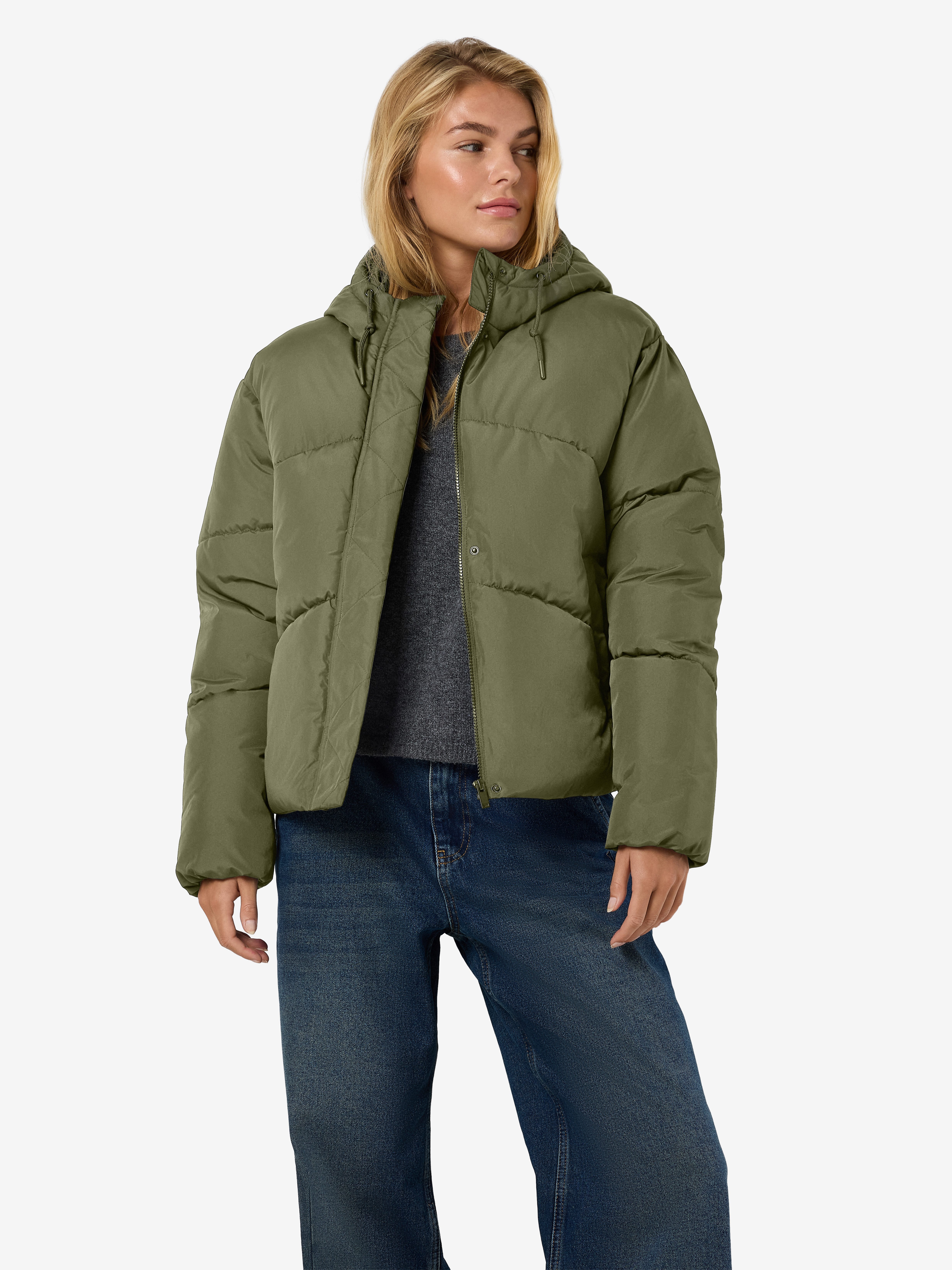 Noisy may Gewatteerde jas NMTENNA L/S SHORT JACKET NOOS