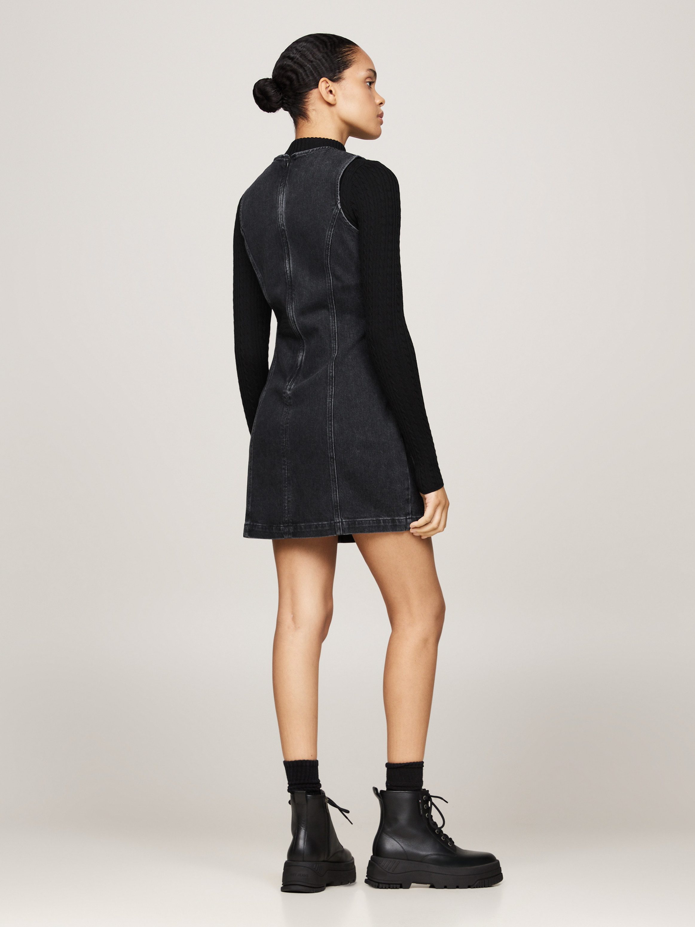 TOMMY Jeans jurk CUT SEAM DRESS DH6182