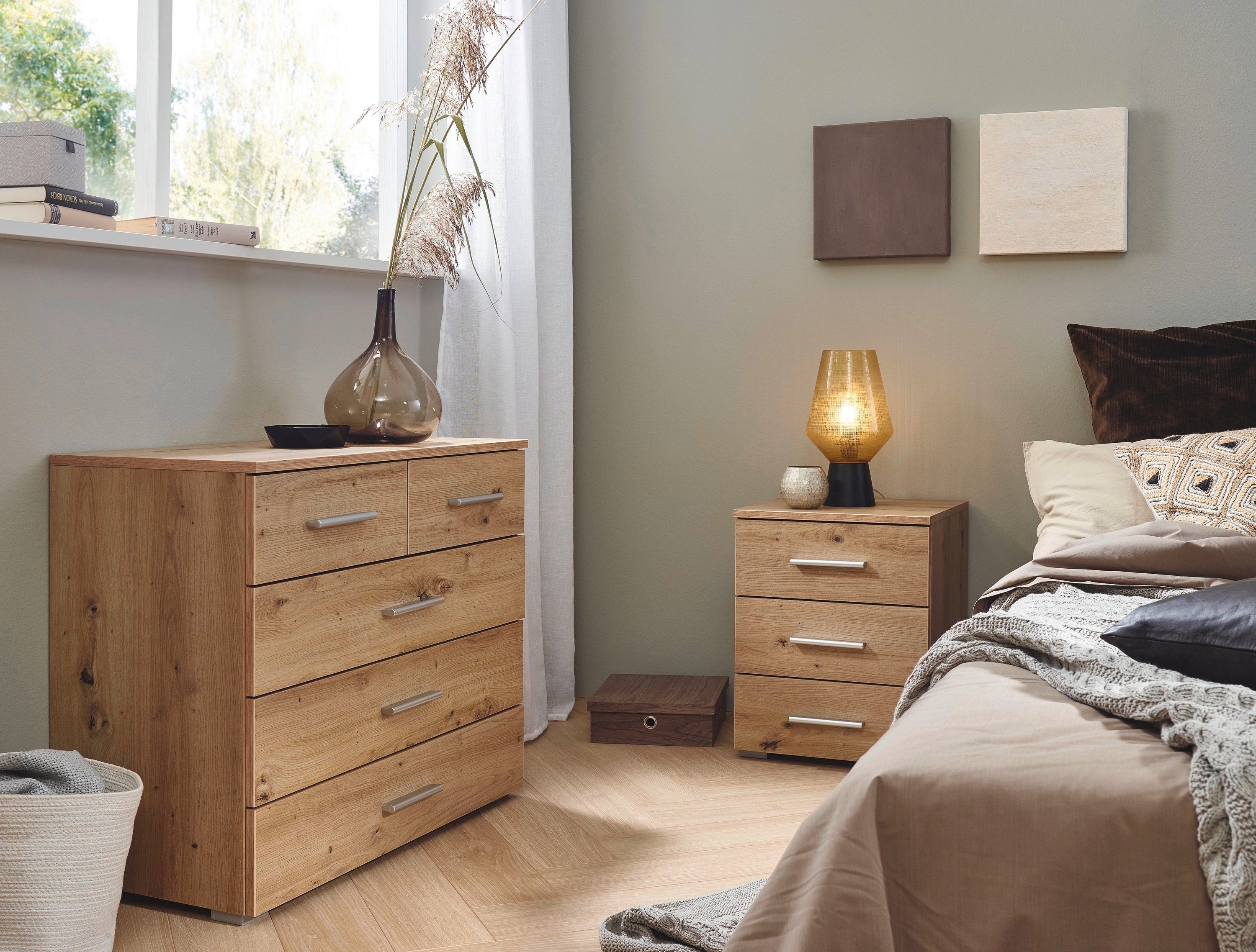 rauch Nachtkastje Base , optioneel met modern hoogglanzend front