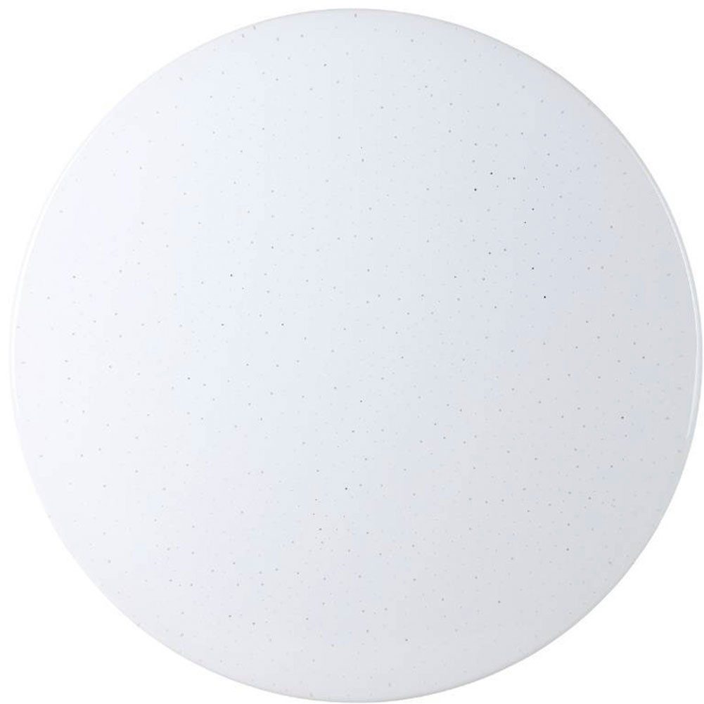 EGLO Led-plafondlamp FRANIA-S plafondlamp, wit, kristalleffect, lage opbouwhoogte, 1x10W (1 stuk)