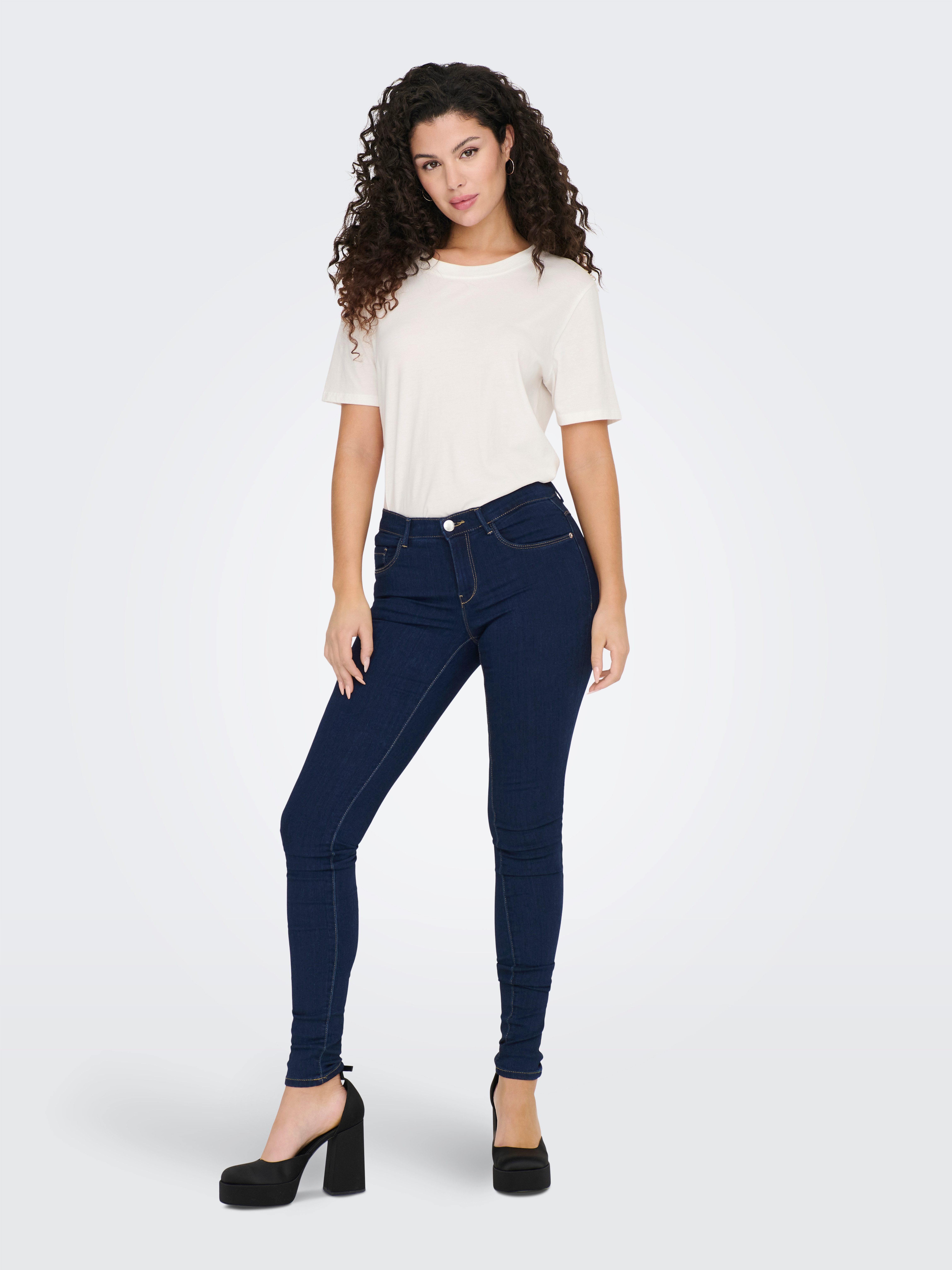 Only Skinny fit jeans ONLRINA – Skinny Jeans mit Viskose und Stretch
