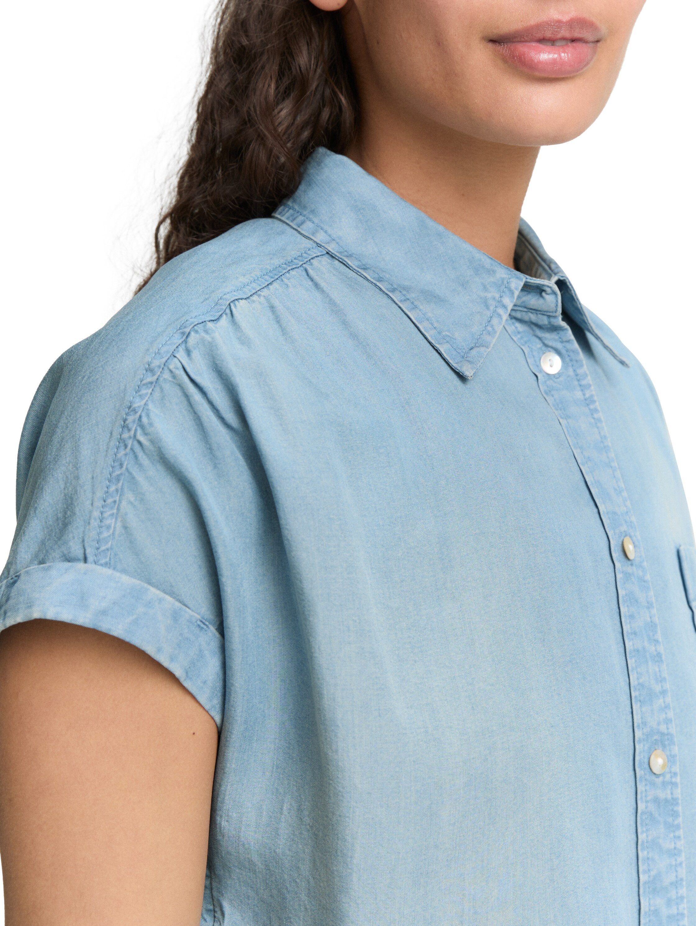 Tom Tailor Overhemdblouse met borstzak