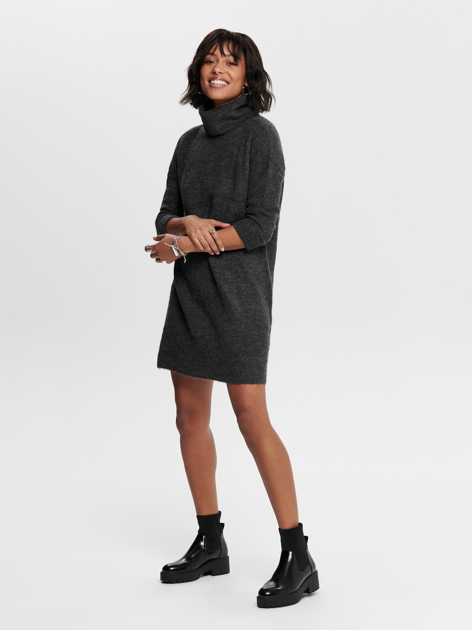 Only Gebreide jurk ONLJANA L/S COWLNCK DRESS