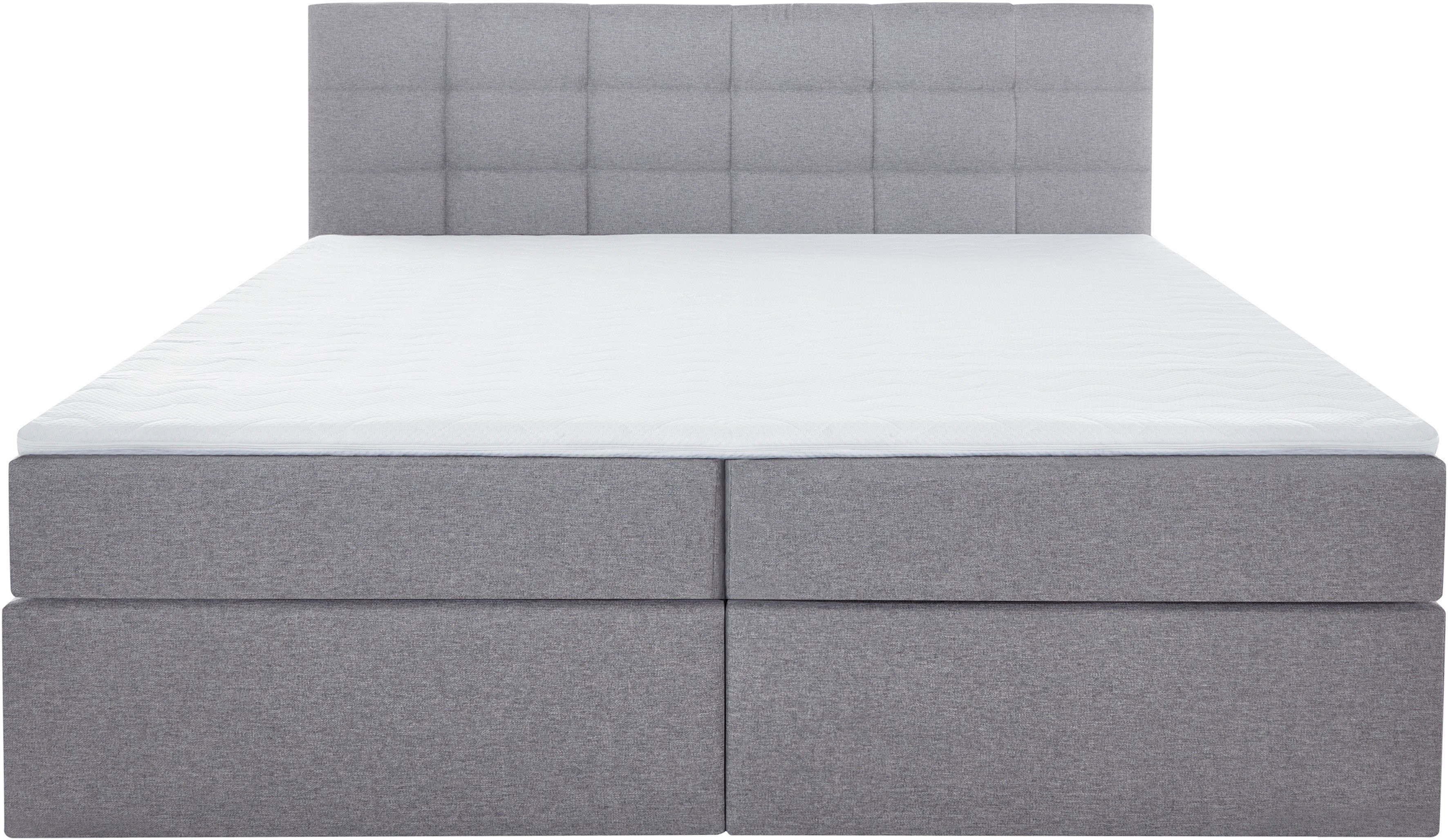 INOSIGN Boxspring OVALO optioneel met bedbox, verkrijgbaar in h2, h3 & h4