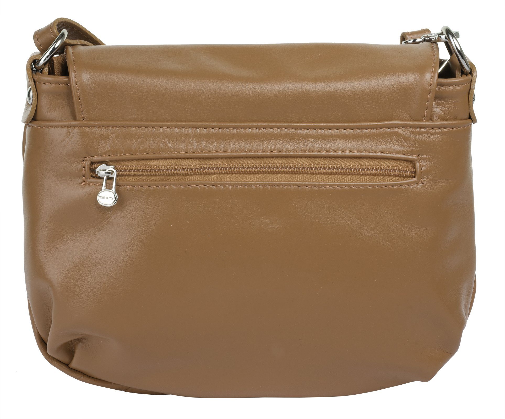 Samantha Look Schoudertas echt leer, made in italy