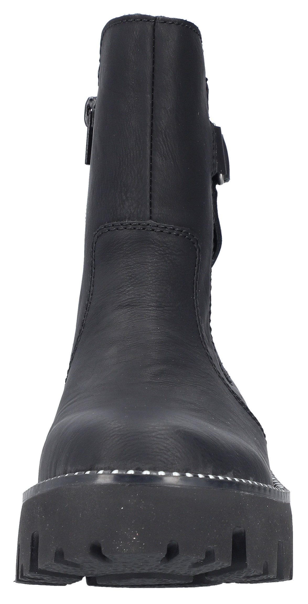 Rieker Chelsea-boots , instappers, enkellaars, plateau, met binnenrits