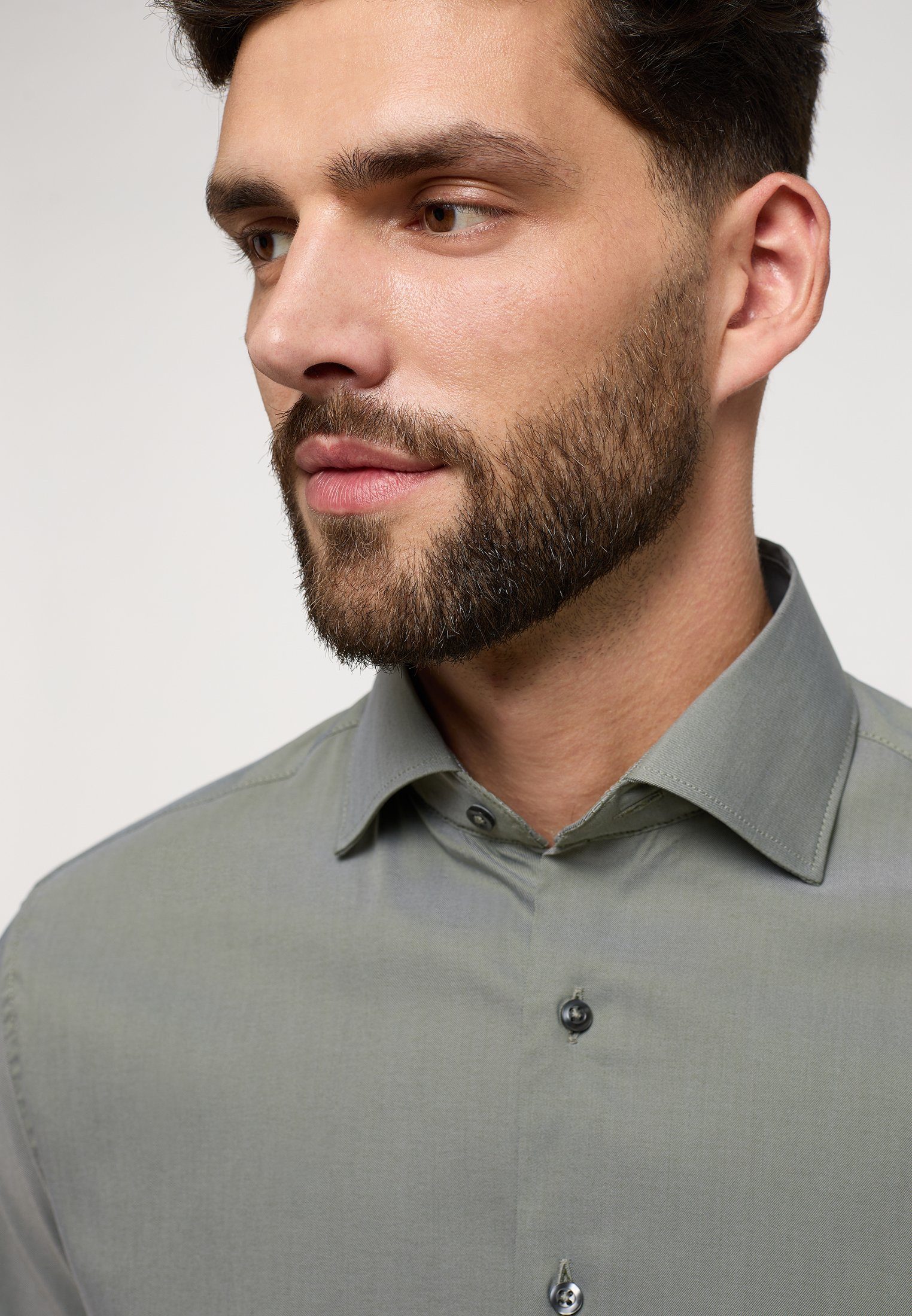 Eterna Overhemd met lange mouwen MODERN FIT EASY IRON (gemakkelijk te strijken)