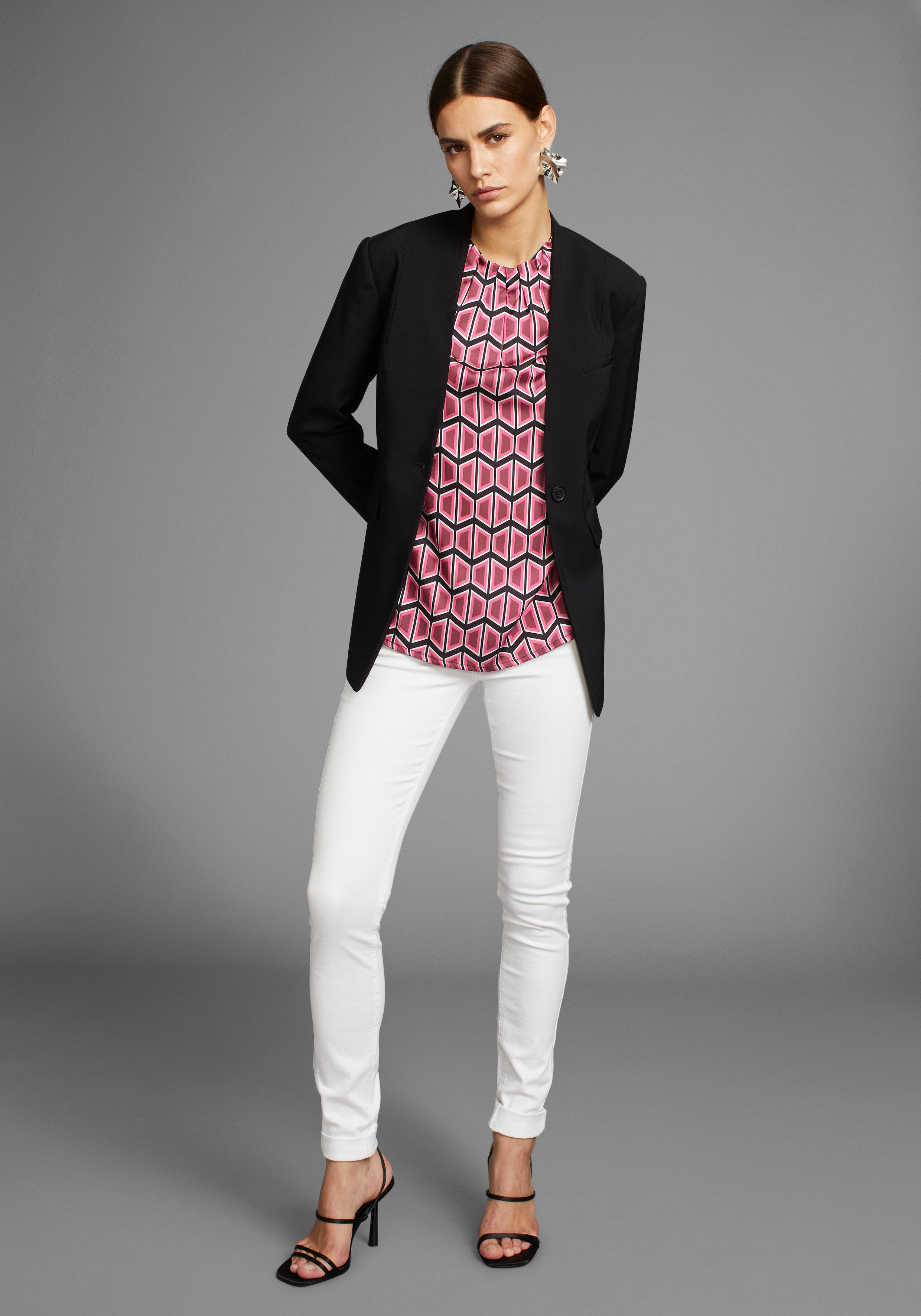 HECHTER PARIS Top met elegante all-over print