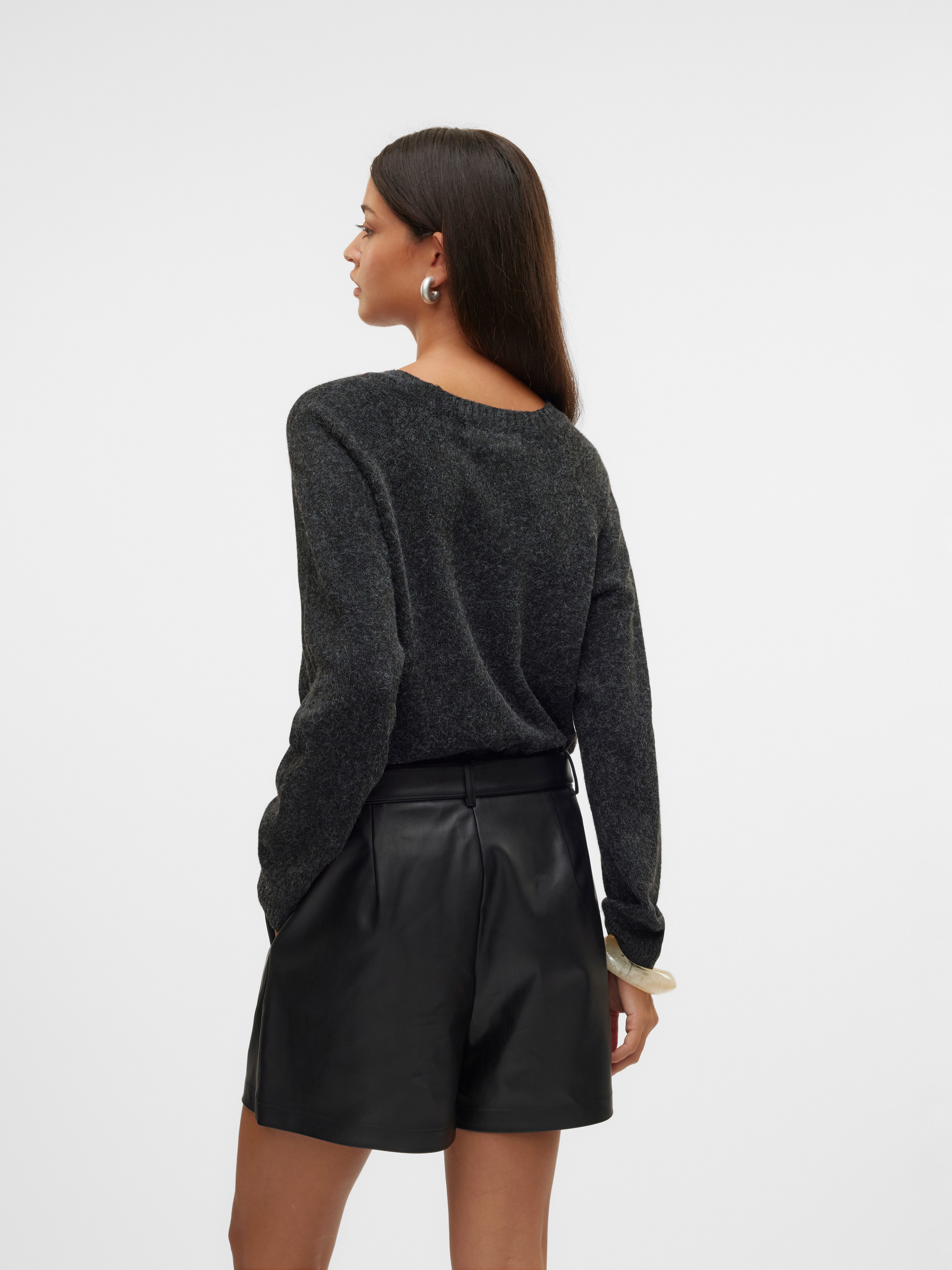 Vero Moda Trui met ronde hals VMDOFFYSHINE LS O-NECK BLOUSE REP NOOS