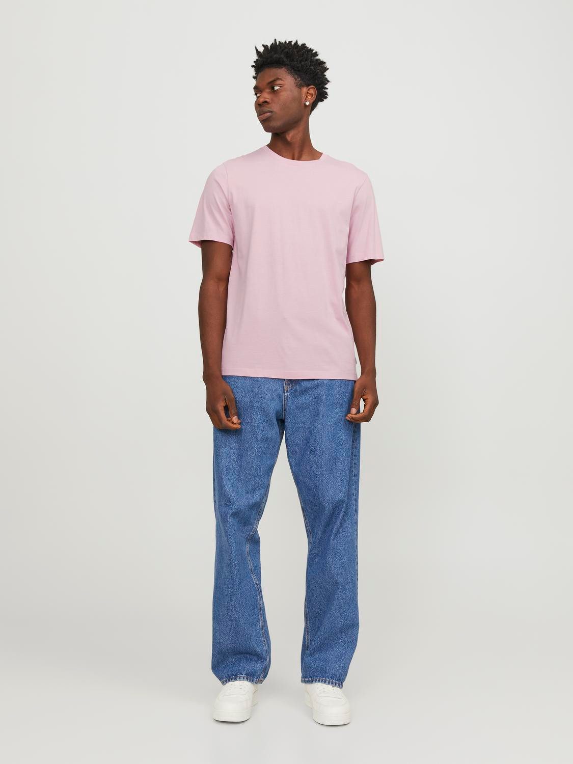 Jack & Jones Shirt met ronde hals JJEORGANIC BASIC TEE SS O-NECK NOOS