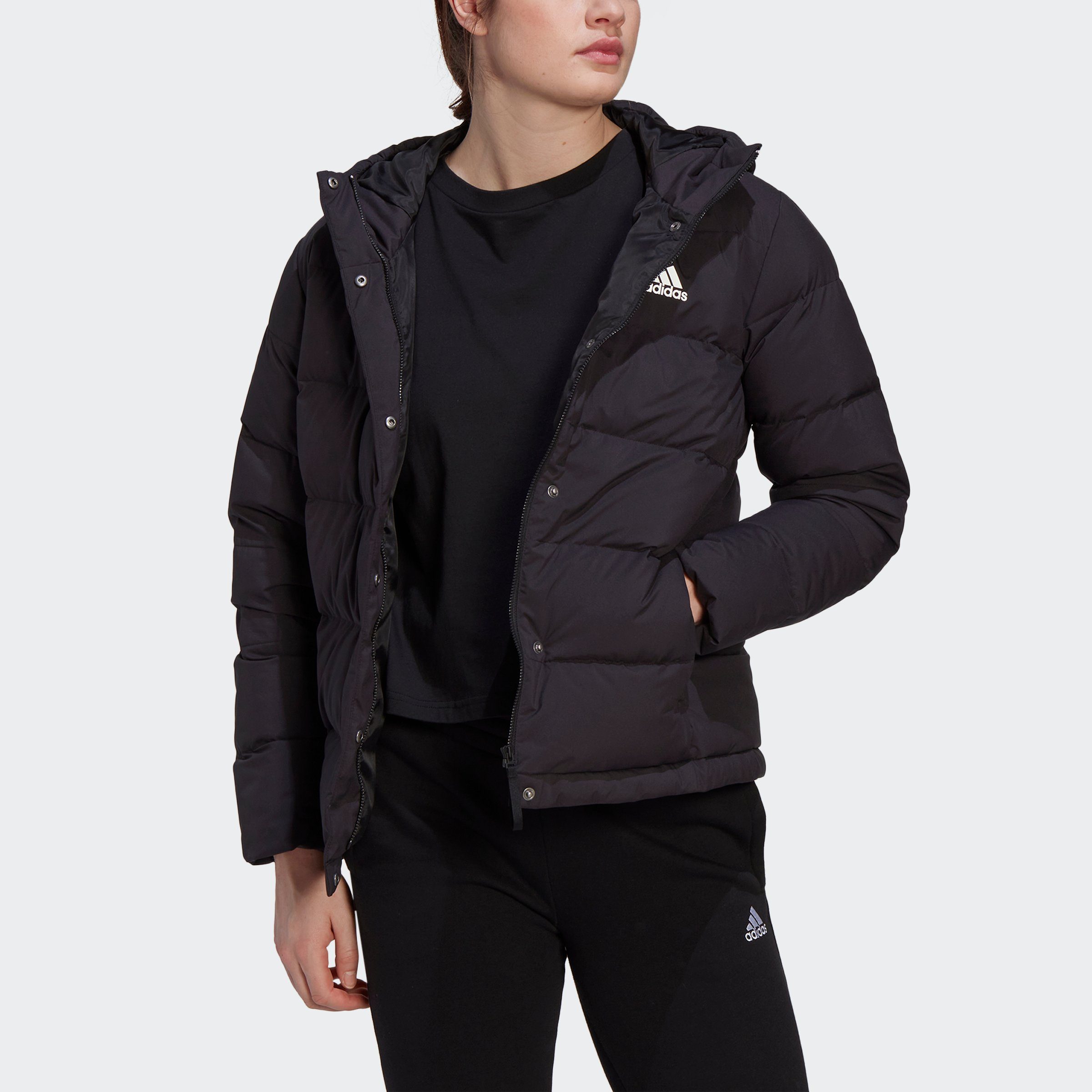 adidas Sportswear Outdoorjack HELIONIC HOODED donsjack