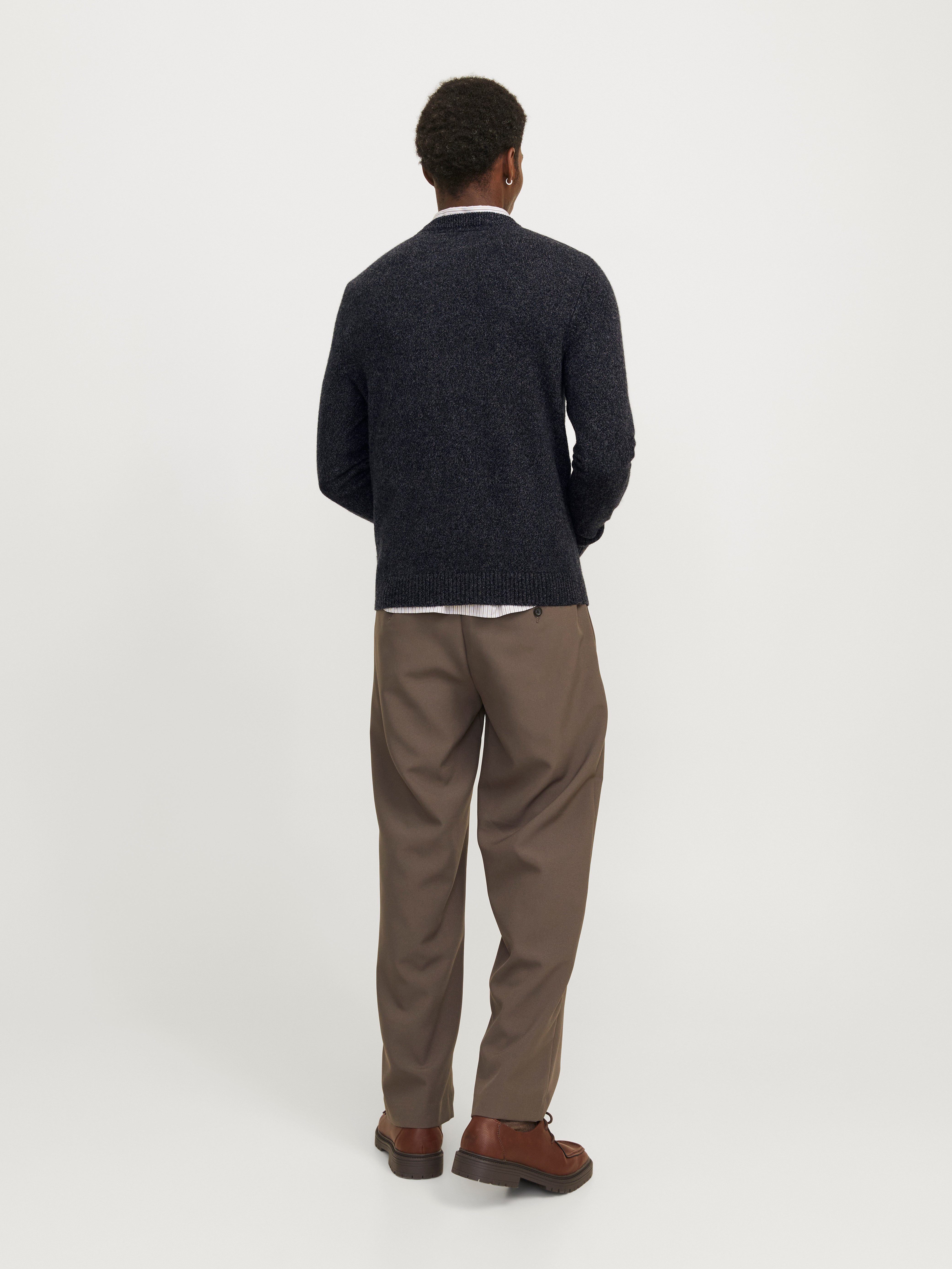 Jack & Jones Trui met ronde hals JPRBLULAMBSWOOL KNIT CREW NECK