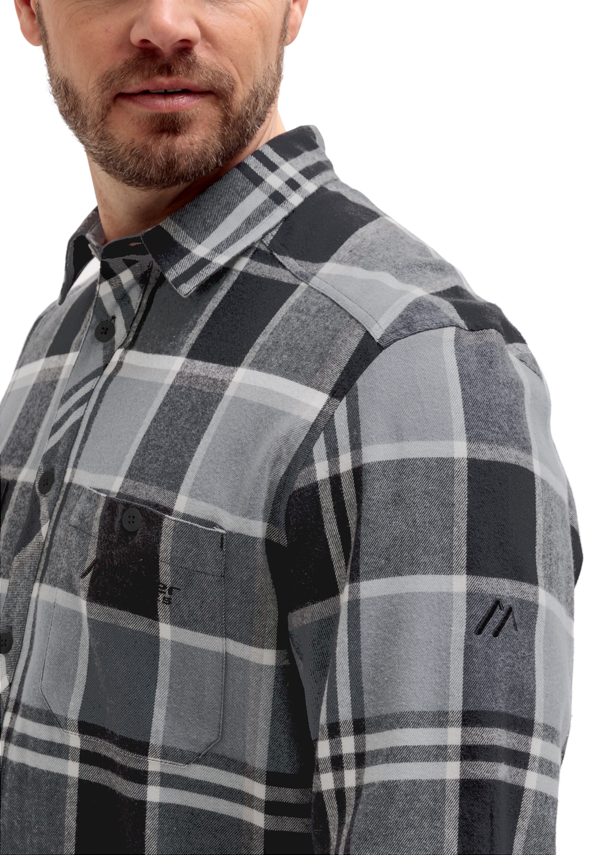 Maier Sports Functioneel shirt Predeal 2.0 M Herenhemd warm en ademend