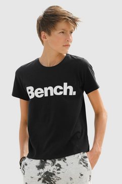 bench. t-shirt met logoprint zwart