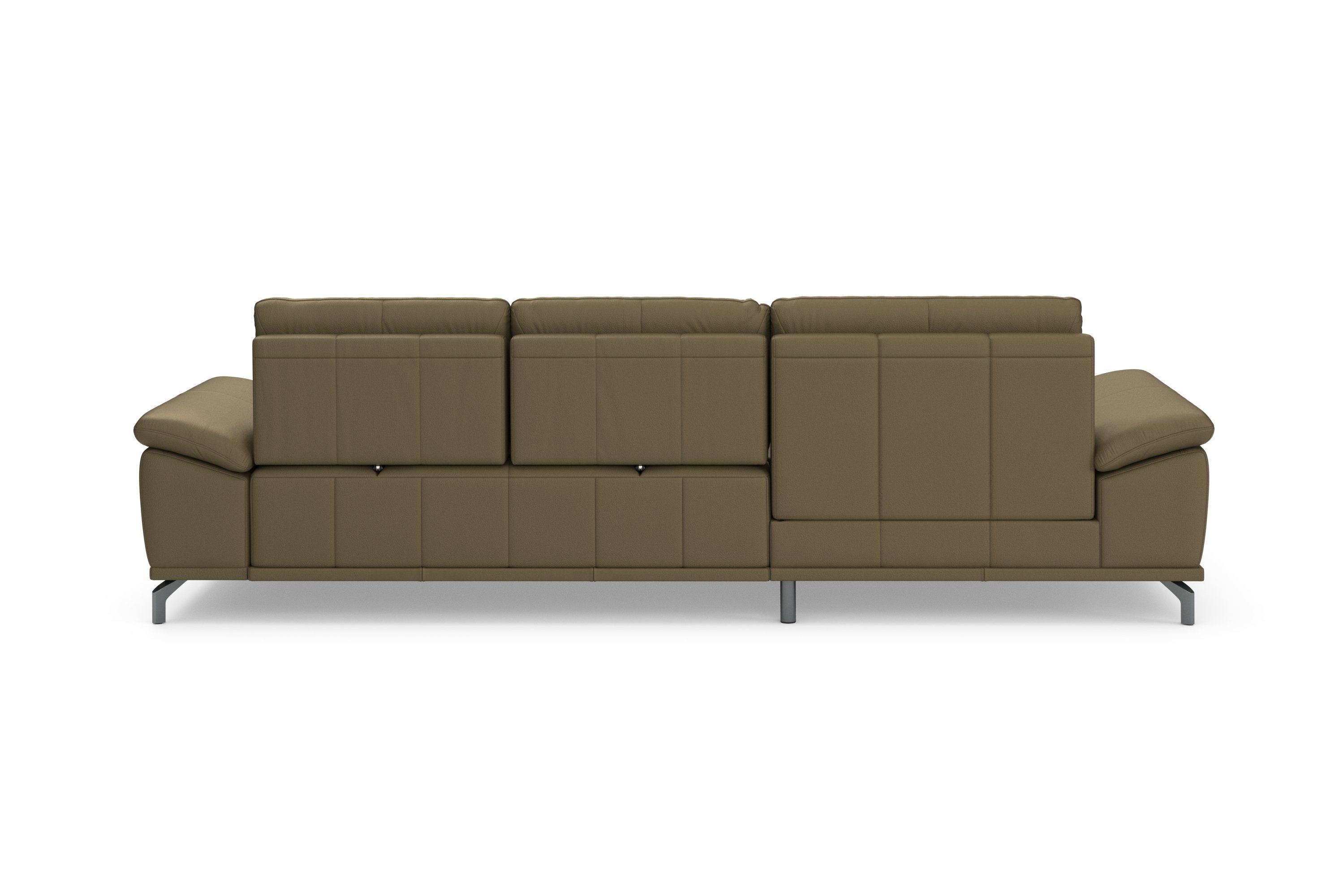 Places of Style Hoekbank Costello L-vorm, met zitdiepteverstelling, armleuningverstelling en