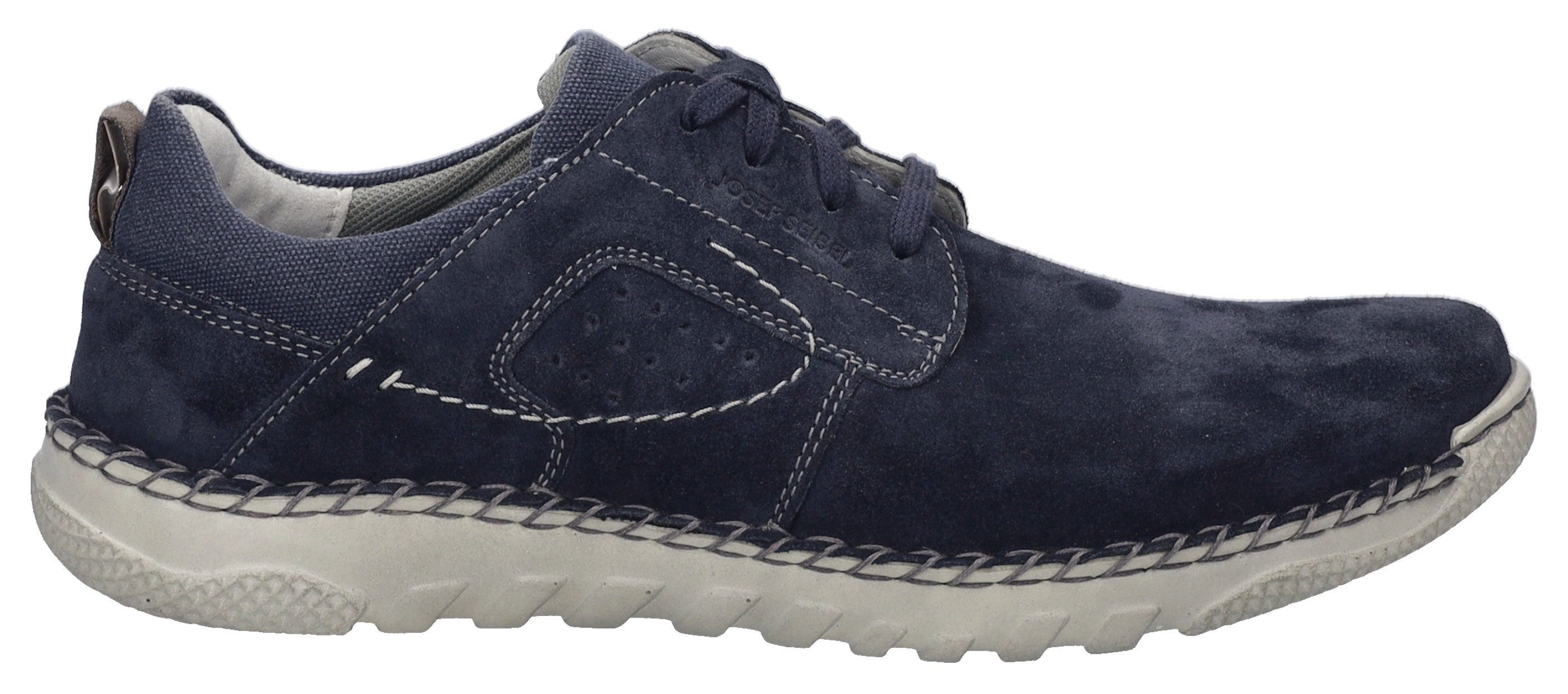 Josef Seibel Veterschoenen Wilson 04 , comfortschoen, vrijetijdsschoen, sneaker met verwisselbaar voetbed