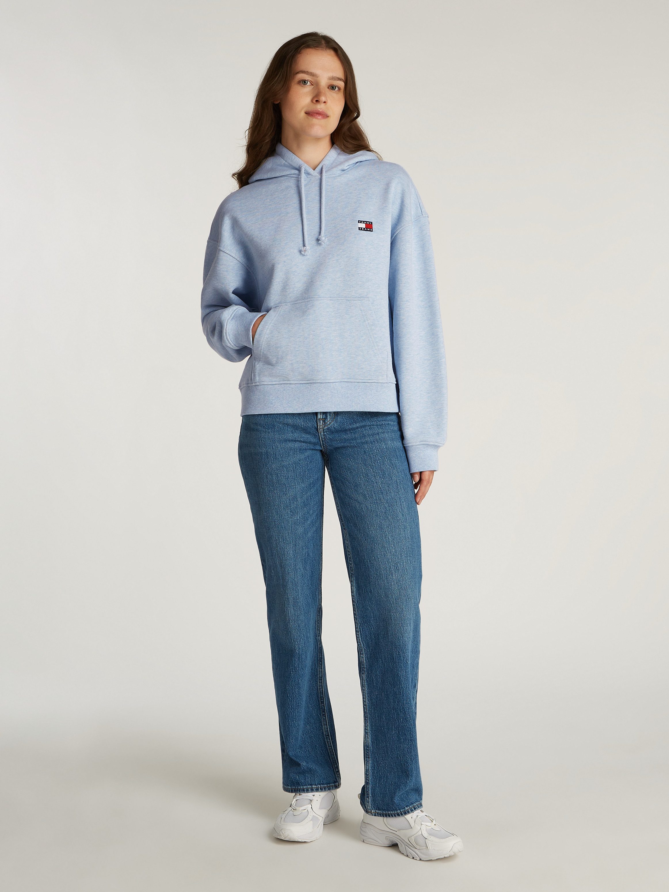 TOMMY JEANS Hoodie TJW BXY BADGE HOODIE EXT