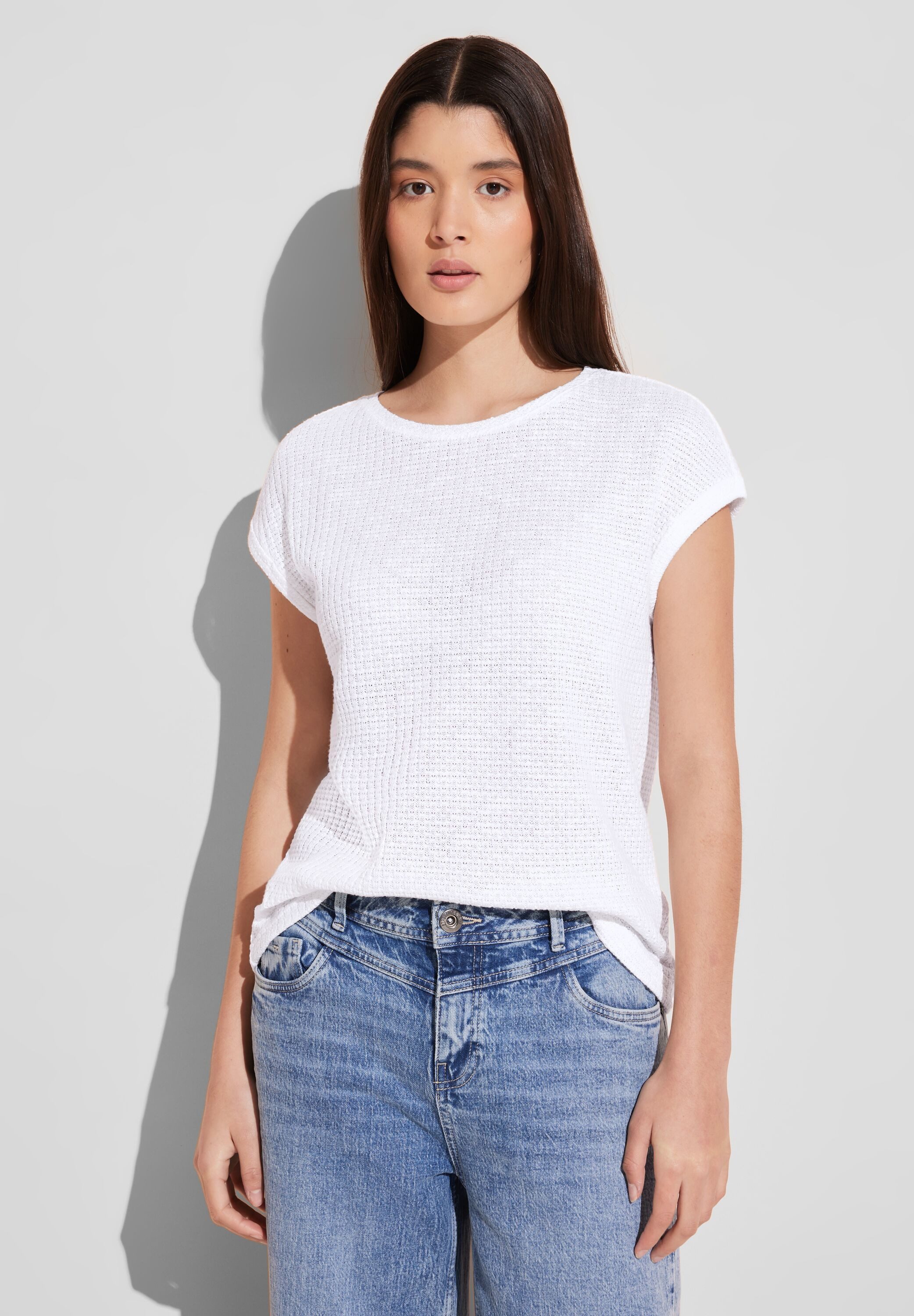 STREET ONE Shirttop met structuur