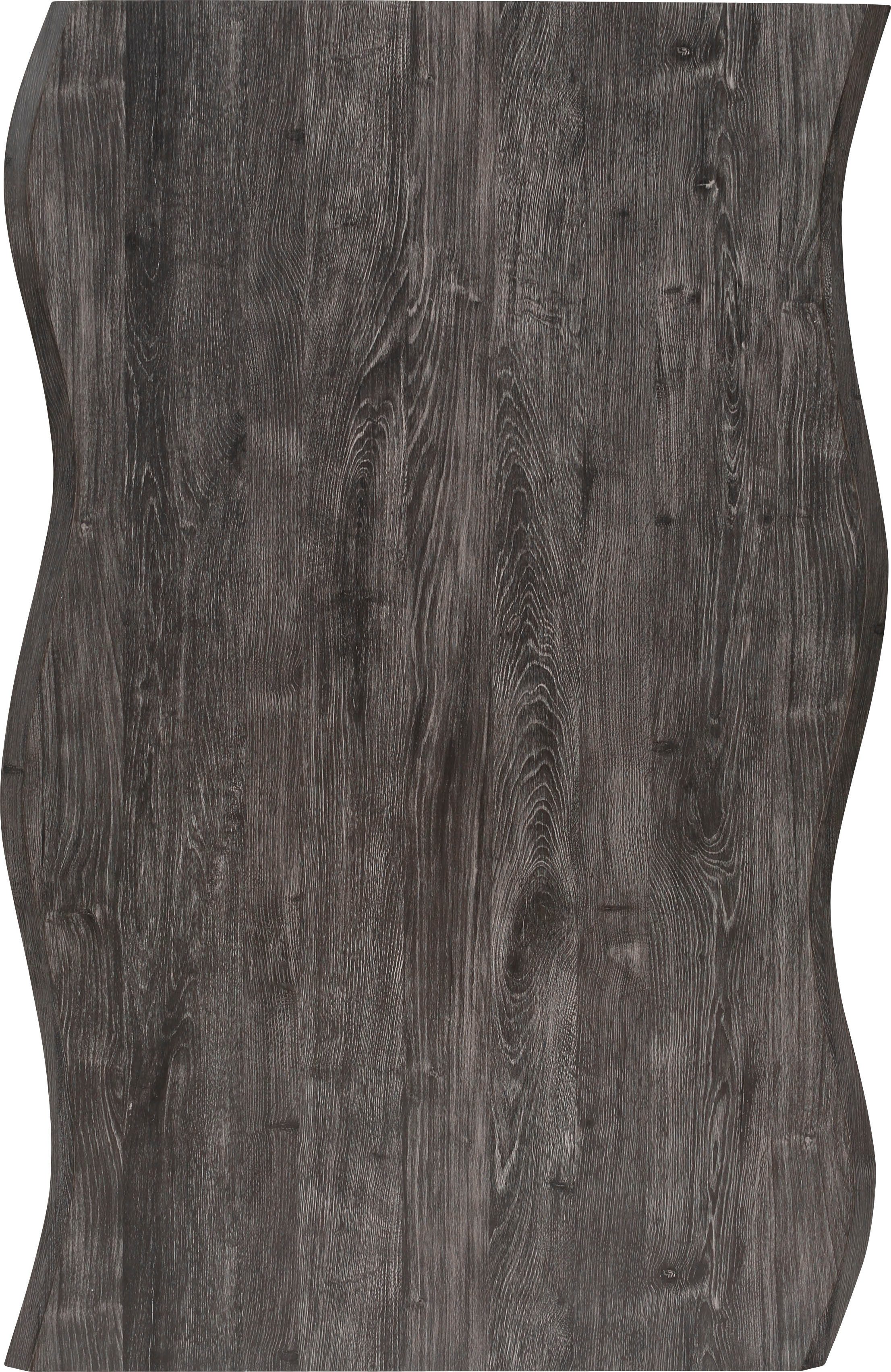 HELA Eethoek GISELLE Eetkamer, Eetgroep, Zitgroep TOPSELLER! Eettafel U-frame metaal, tafelblad met boomrand, OTTOs Choice (set, 5-delig)