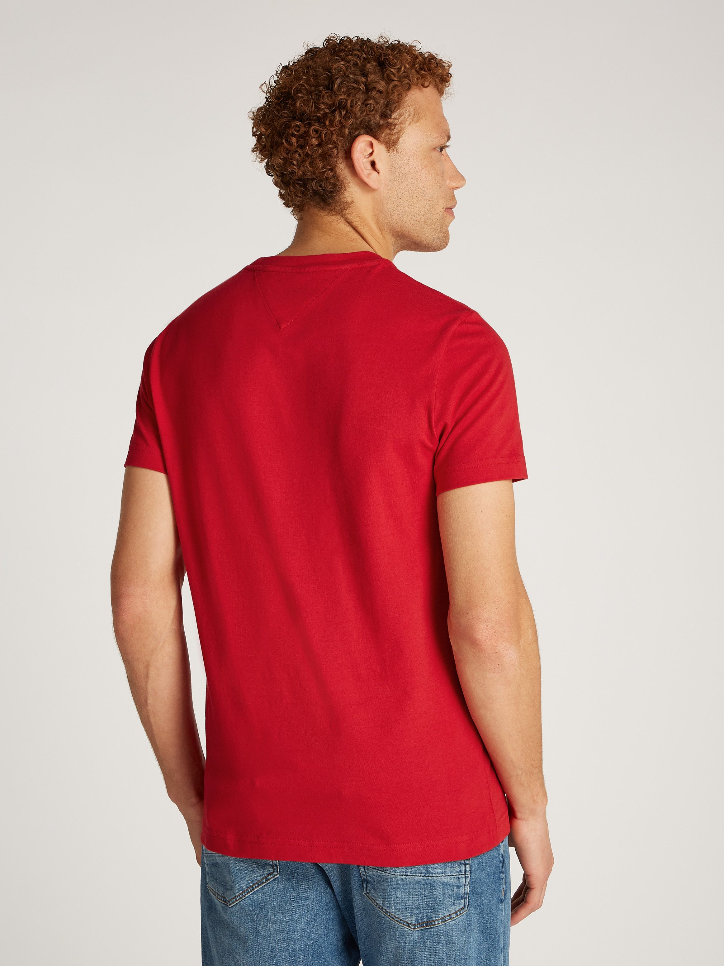 Tommy Hilfiger T-shirt Tommy Logo Tee van duurzaam katoen