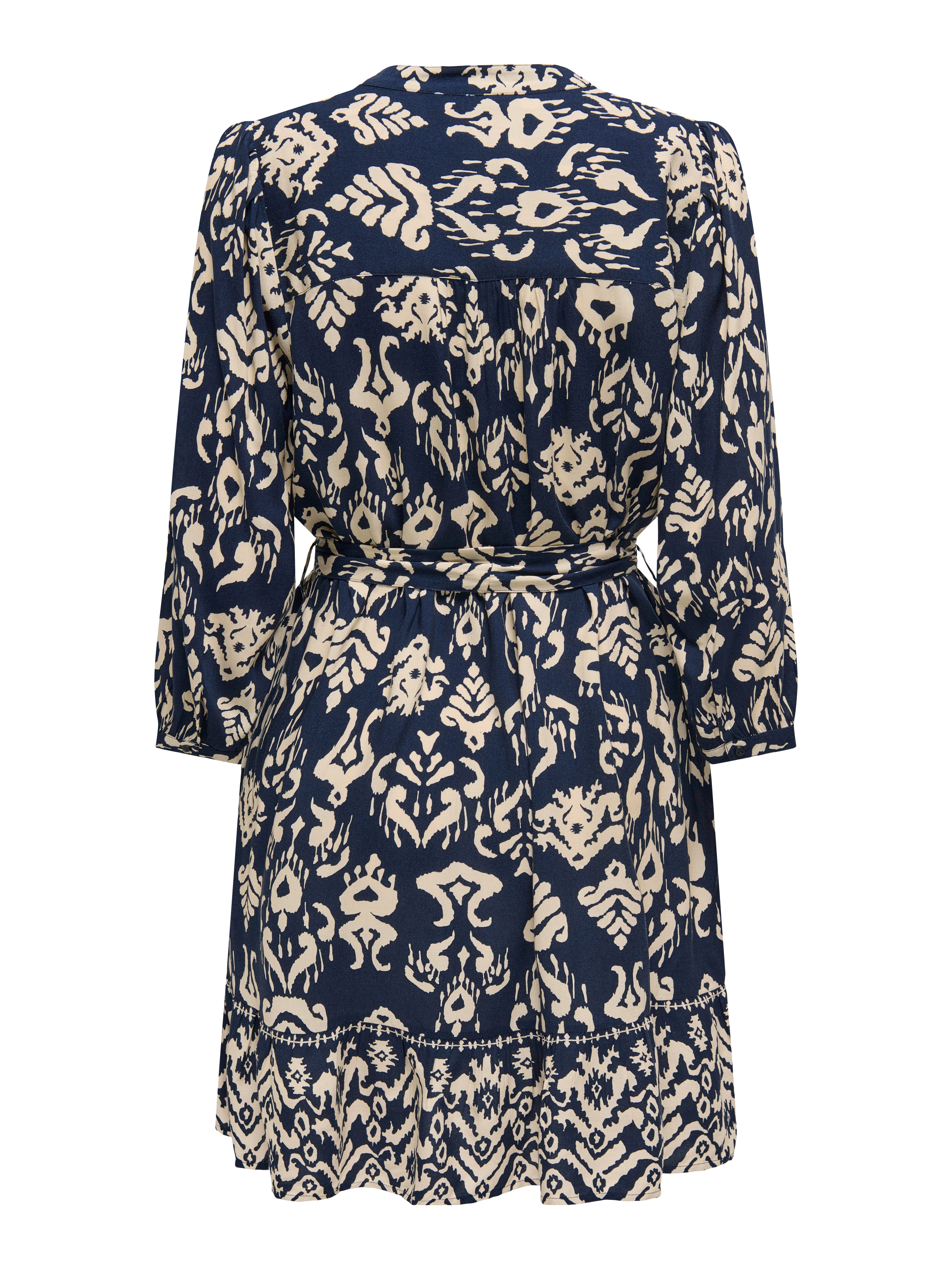 Only Tuniekjurk ONLANTONIA LIFE 3/4 SHORT DRESS WVN