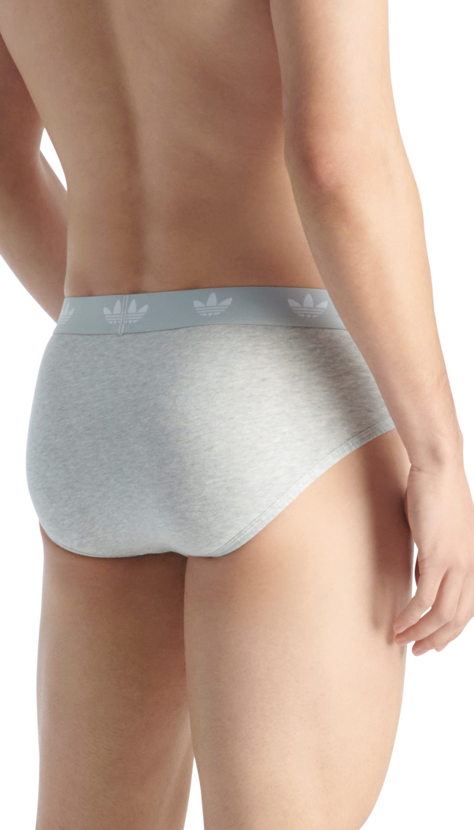 adidas Originals Slip Comfort Flex Cotton met iconische logoprint op de taille (Set van 3)