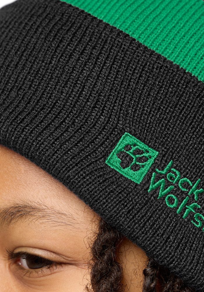 Jack Wolfskin Beanie STRIPY KNIT BEANIE K