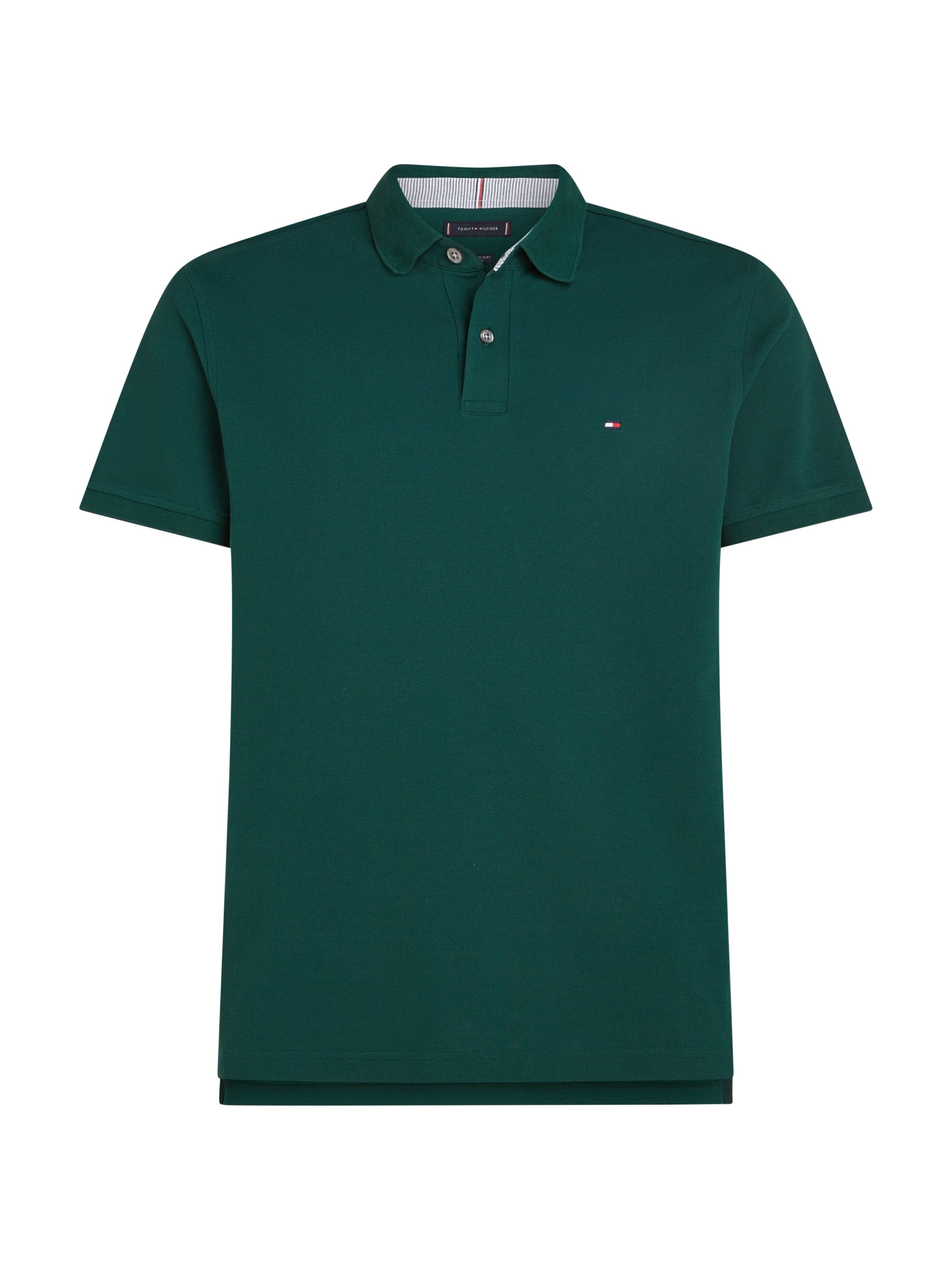 Tommy Hilfiger Poloshirt 1985 REGULAR POLO met contraststrepen en knoopsluiting